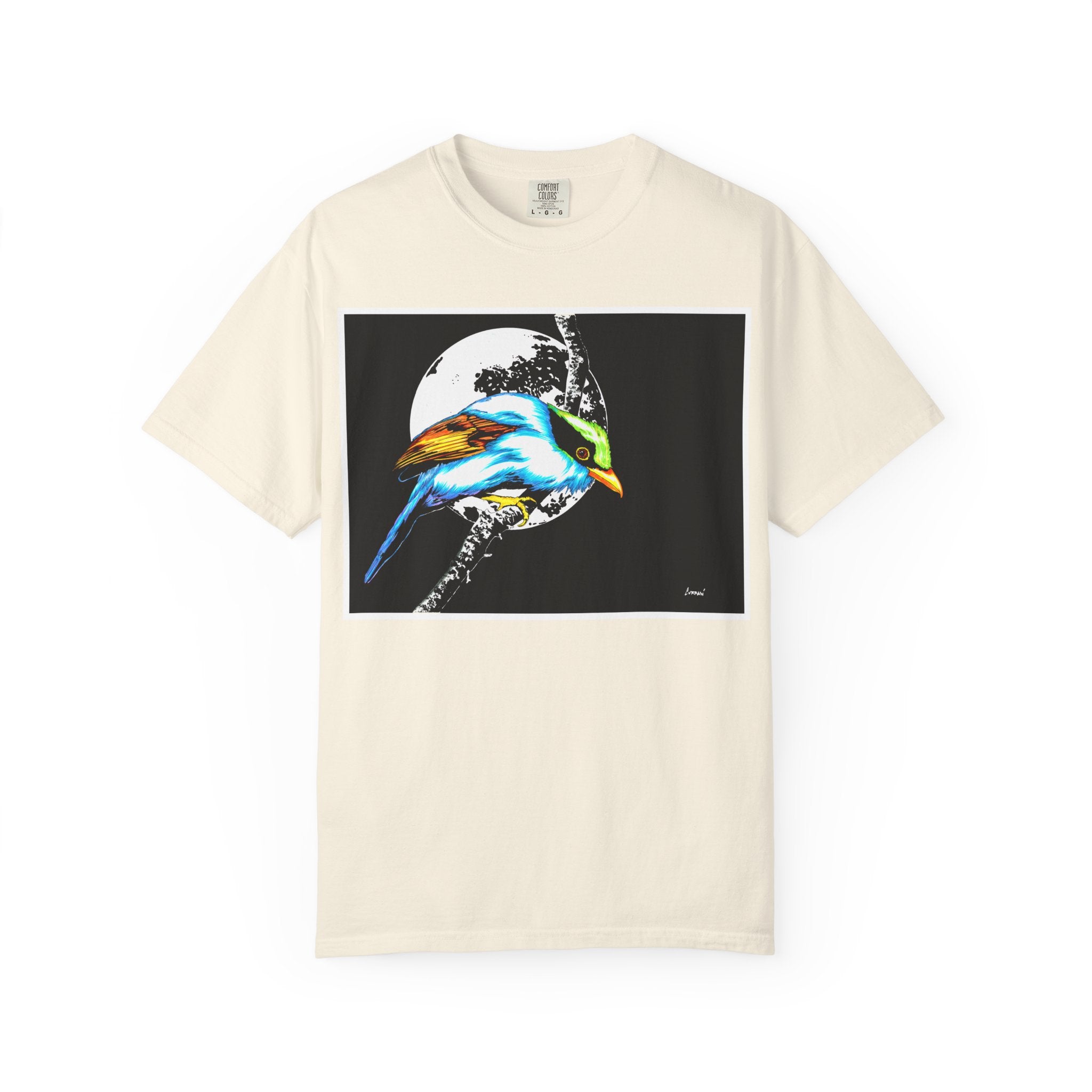 Colorful Bird Graphic Unisex T-Shirt - Nature Lover Apparel