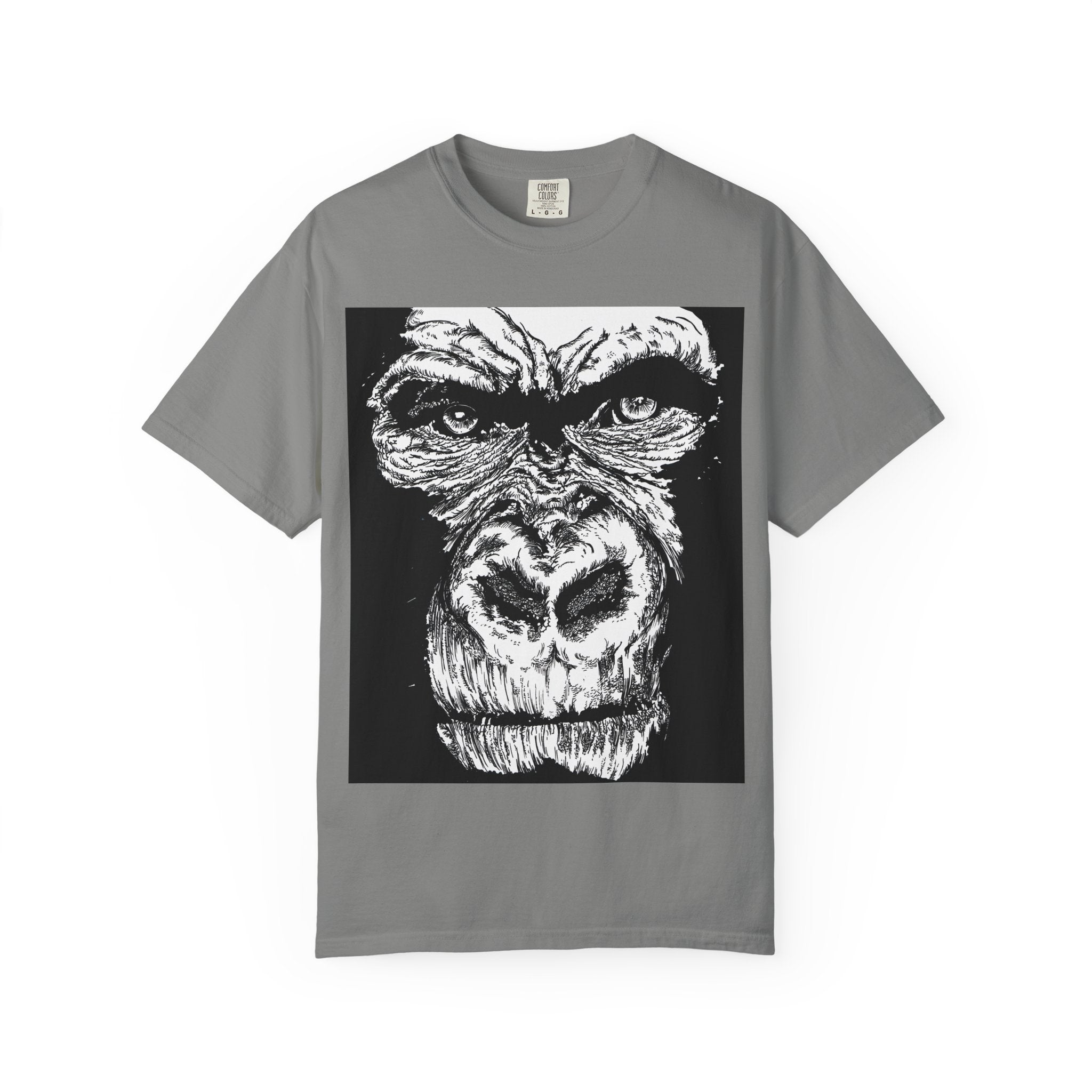 Gorilla Graphic T-Shirt - Unisex Animal Print Tee