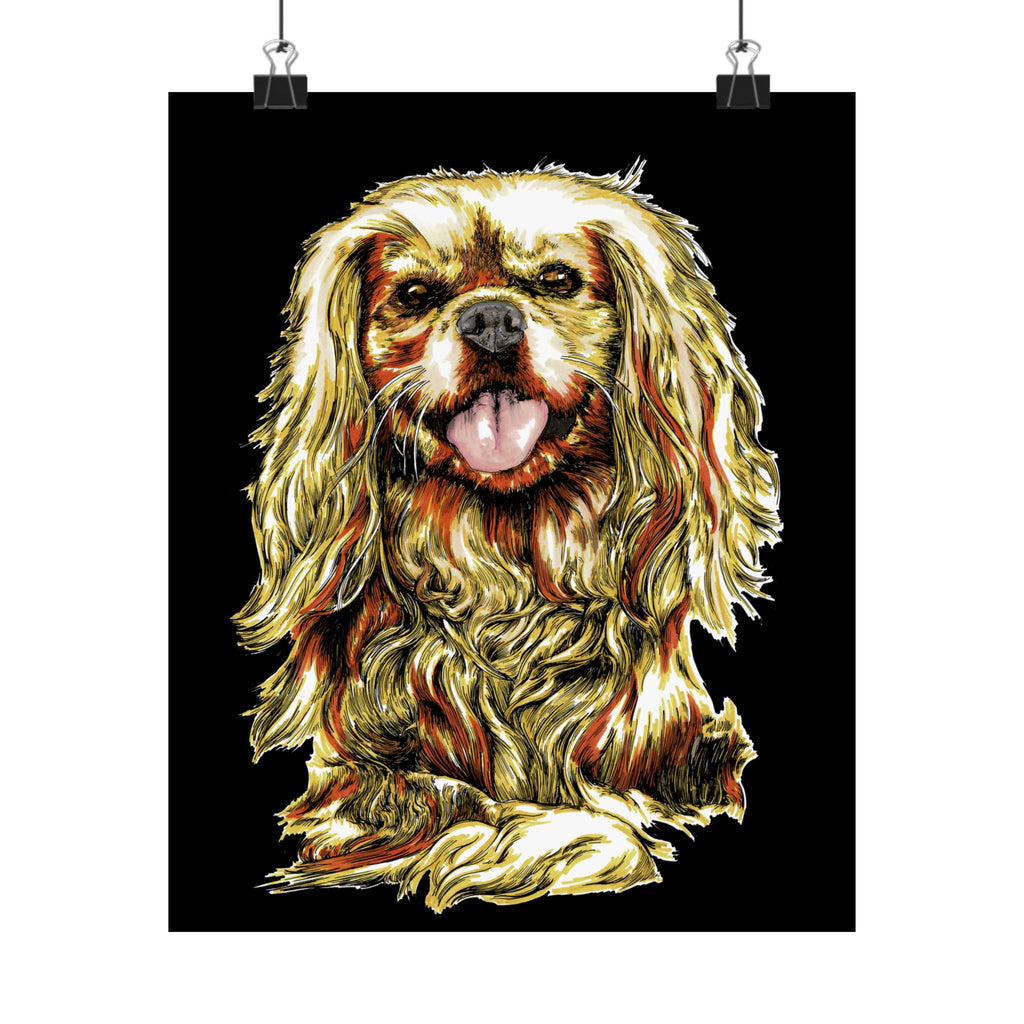 Cocker Spaniel Satin Poster - Art Print