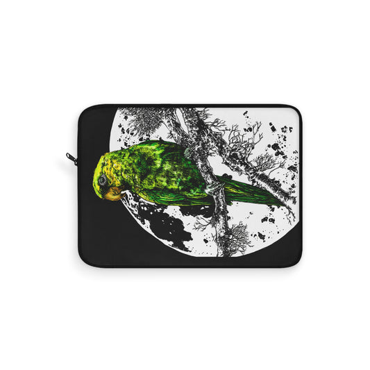 Parrot Laptop Sleeve - Eco-friendly, Bohemian Tech Accessory