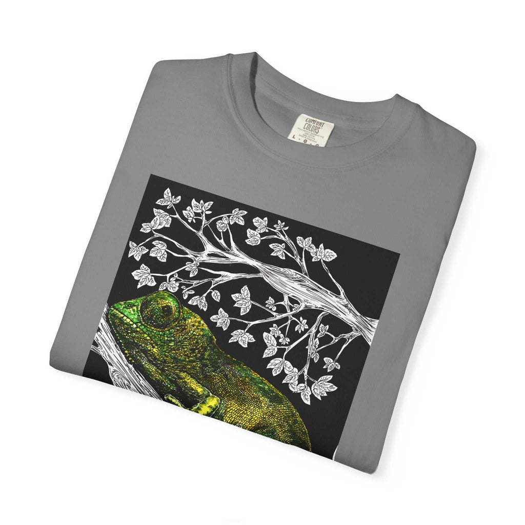 Chameleon Art Unisex Garment-Dyed T-Shirt - Nature Lover's