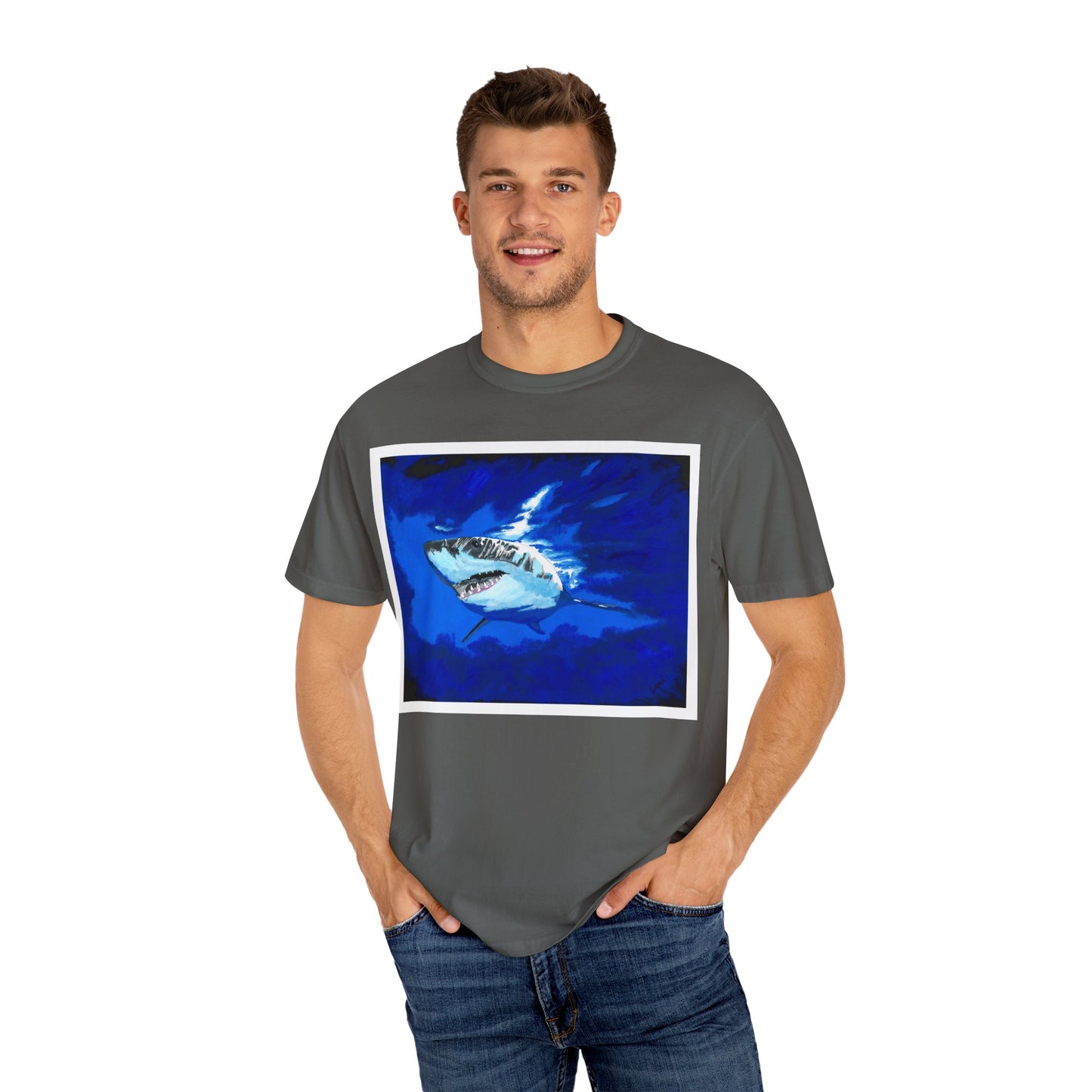Shark Graphic Unisex T-Shirt - Ocean Adventure Tee