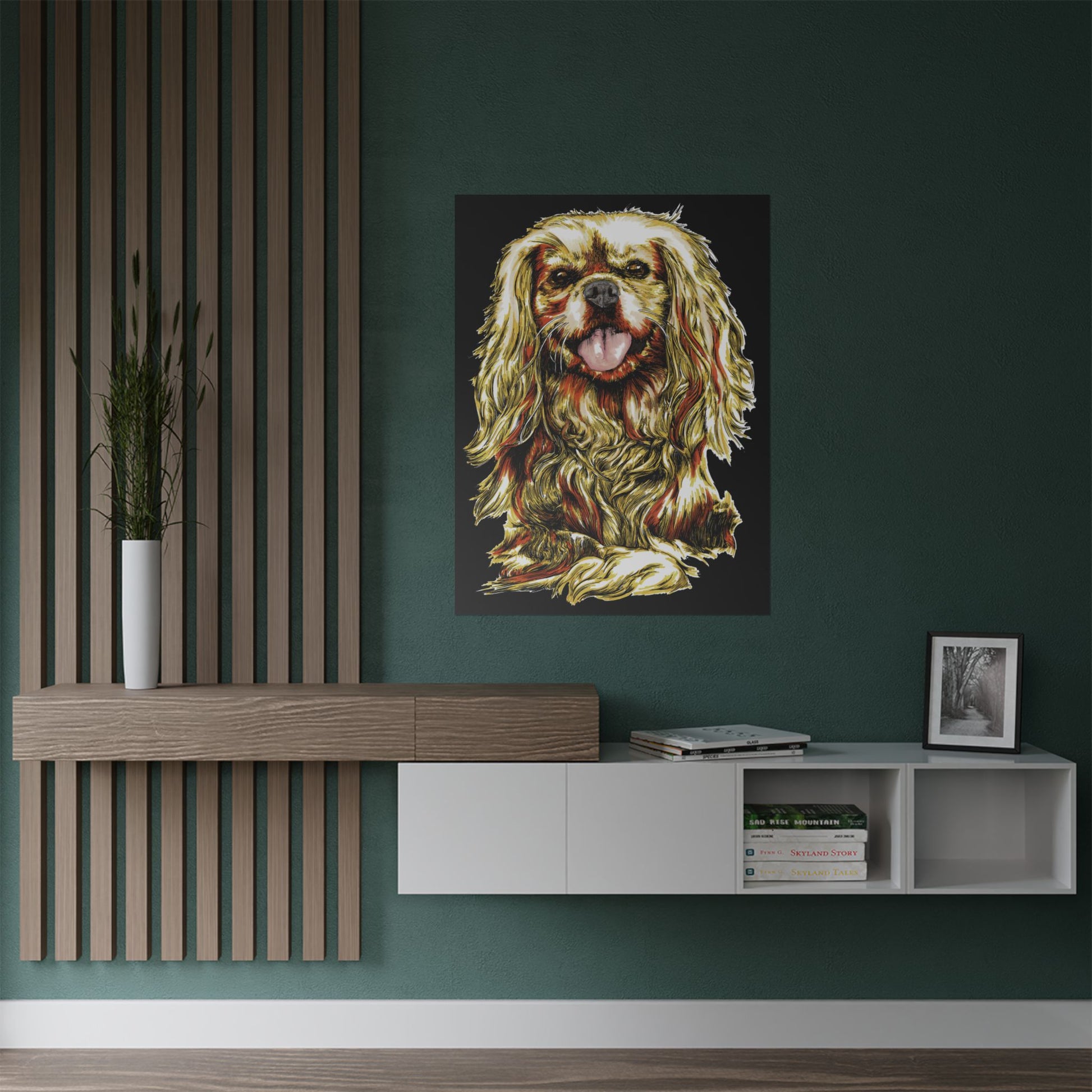 Cocker Spaniel Satin Poster - Art Print