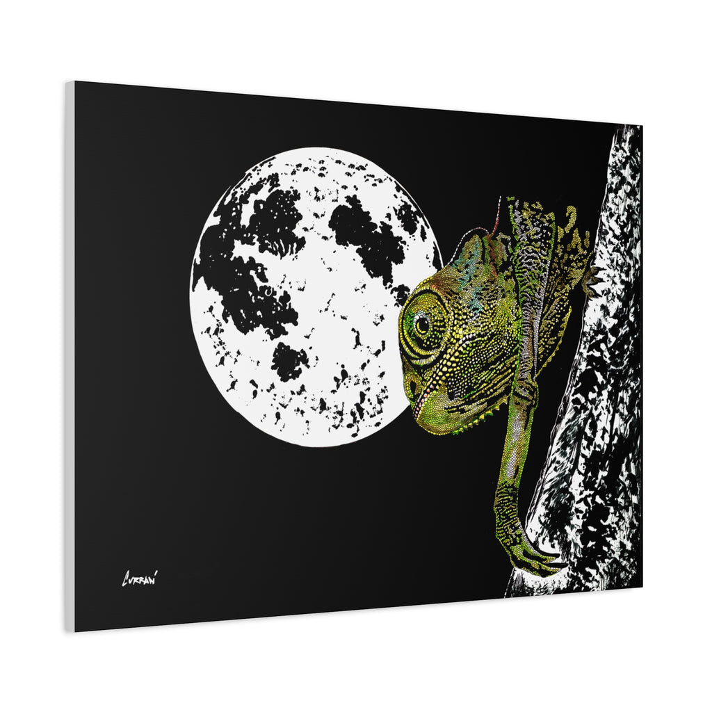 Chameleon Print of the Original, hand drawn wall art