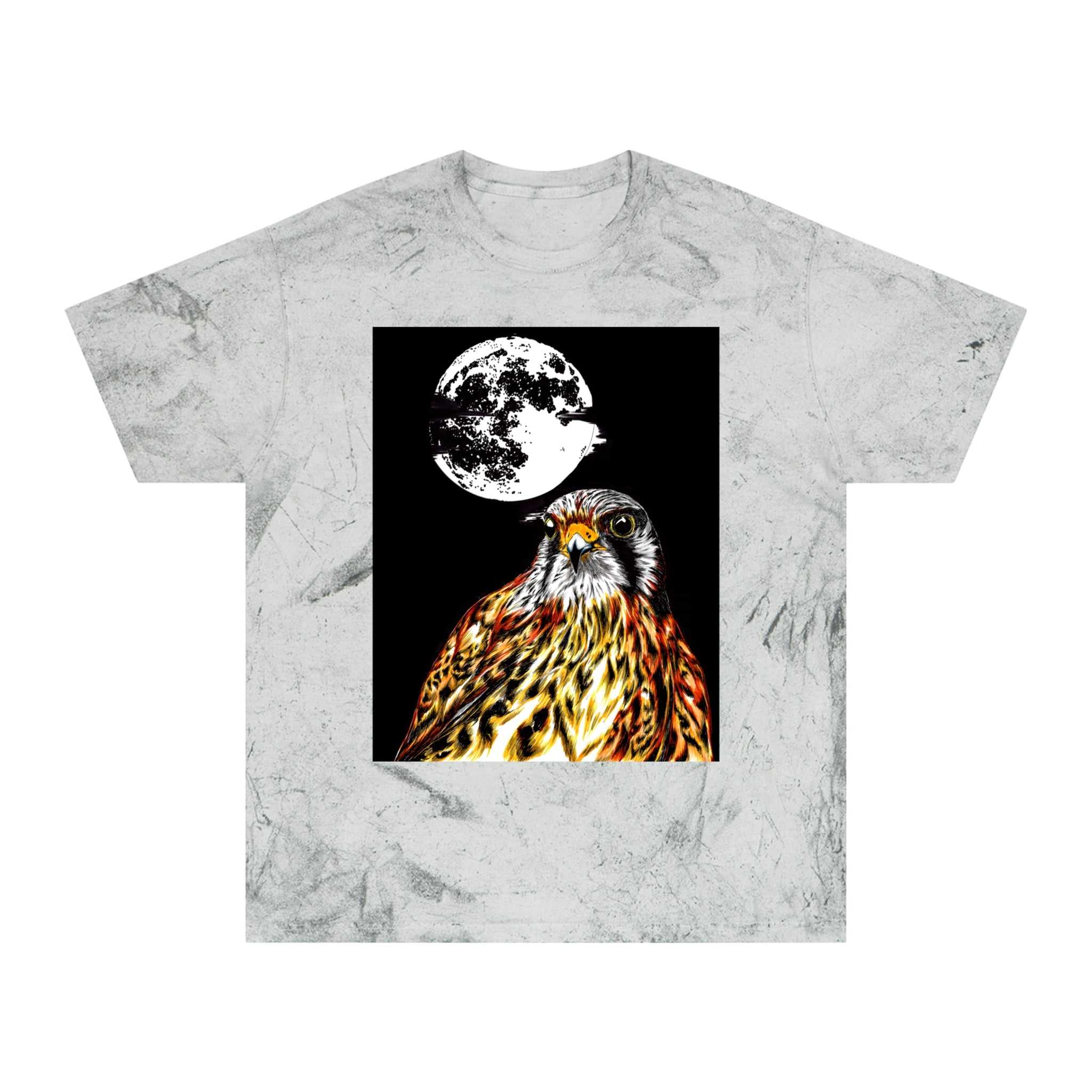 Unisex Color Blast Falcon T-Shirt Bohemian Nature Vibe