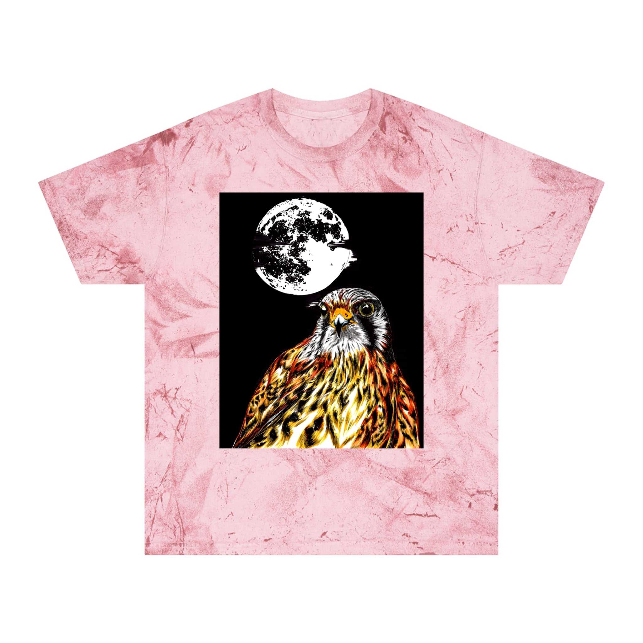 Unisex Color Blast Falcon T-Shirt Bohemian Nature Vibe