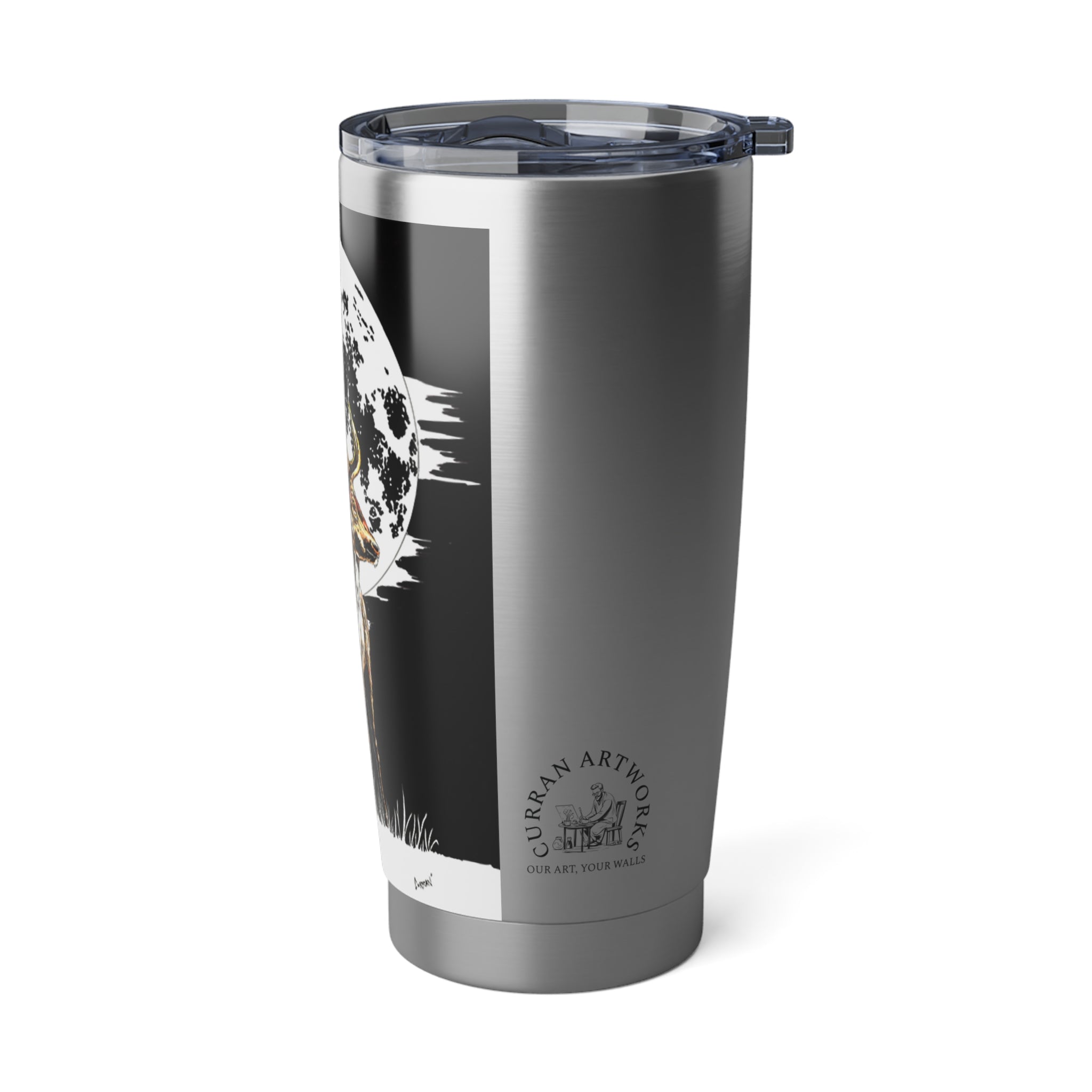 Deer Wall Art Travel Mug, 20oz Tumbler