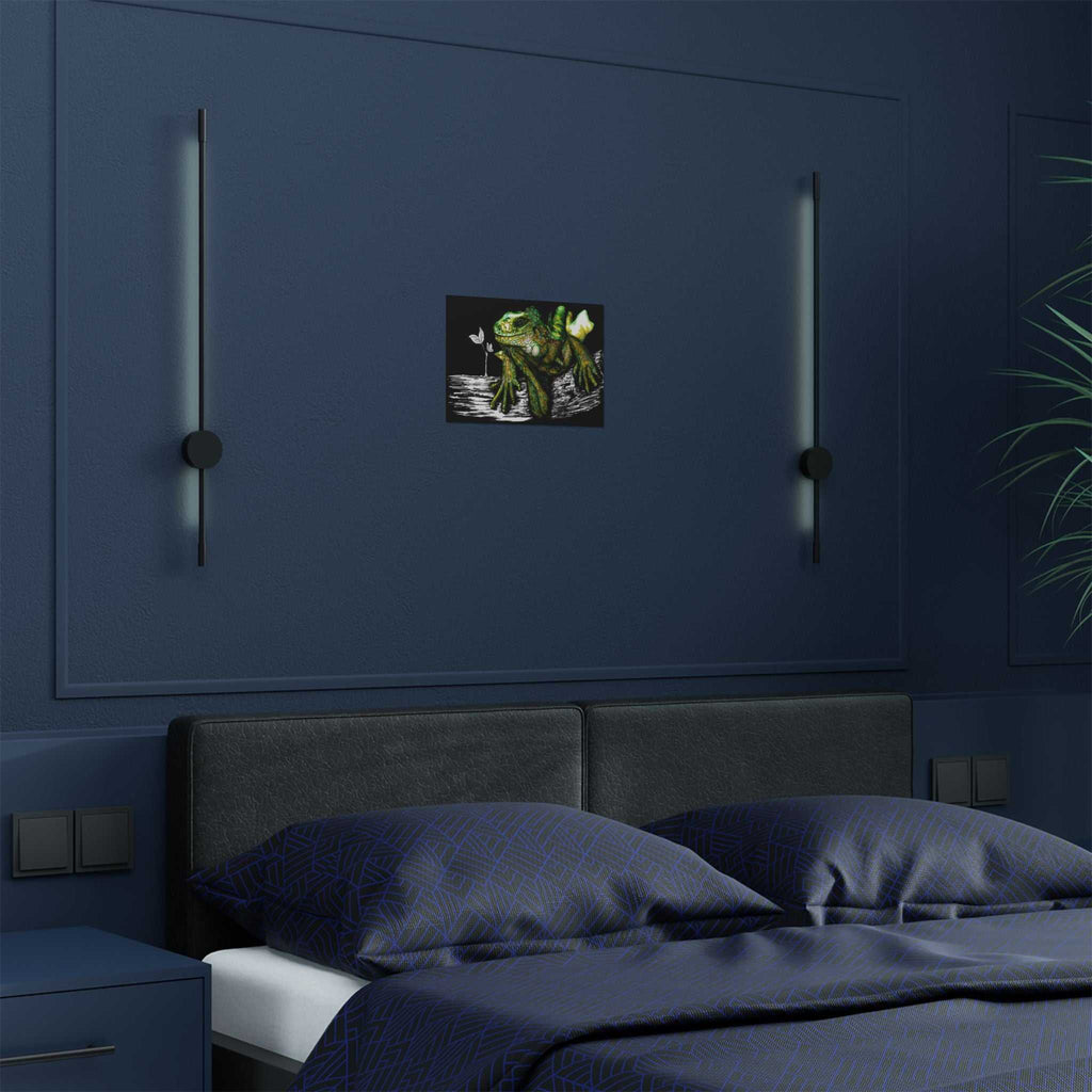 Transform your walls with our Lizard Satin Poster - Stunning 300gsm Wall Art. Elevate your space with this captivating piece!