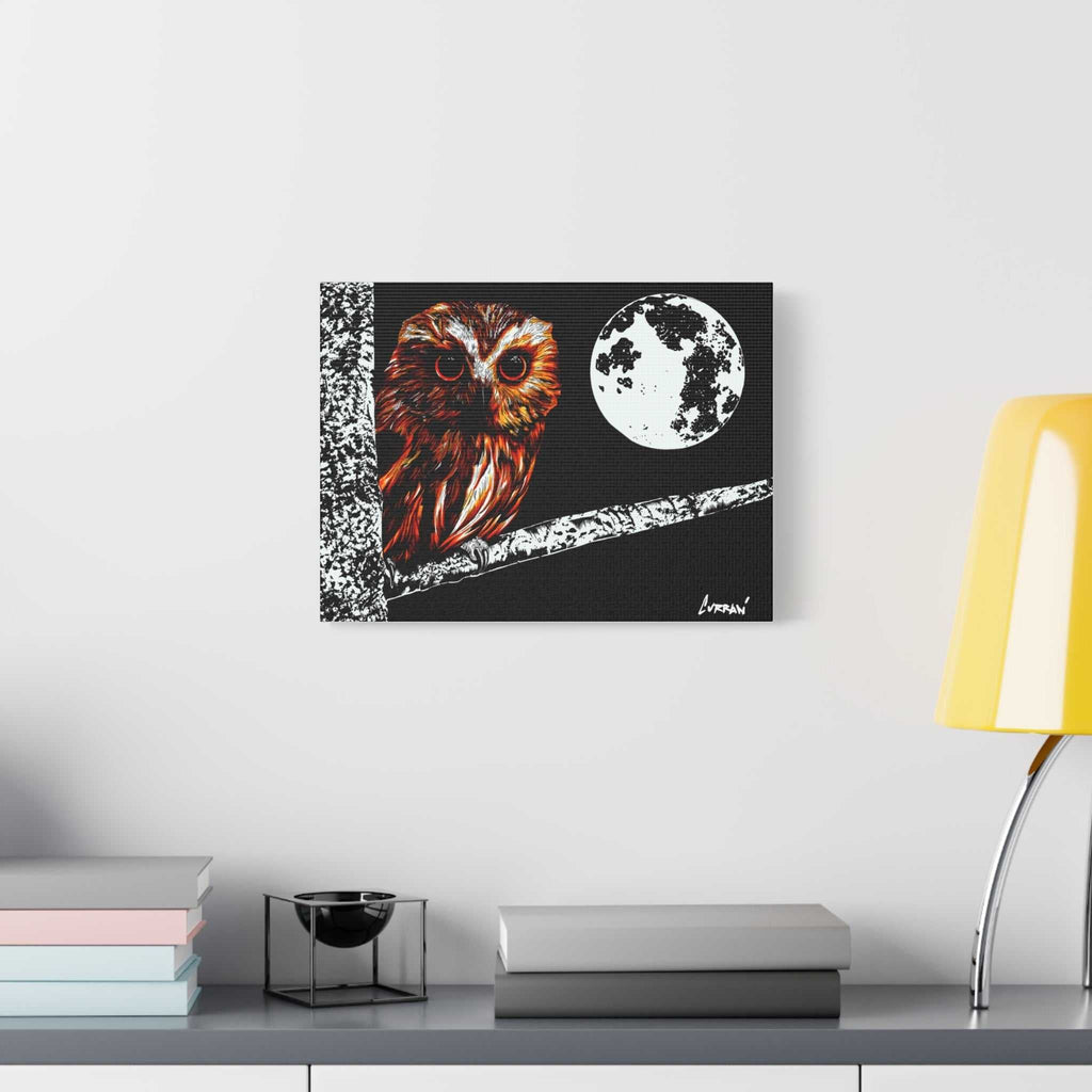 Owl in a Tree, print of my original hand drawn art
