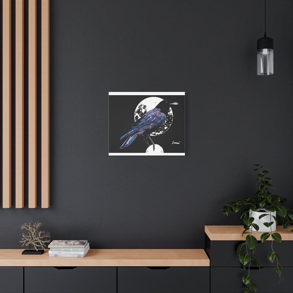 Crow Art – Original Hand-Drawn Unique, Detailed Illustration