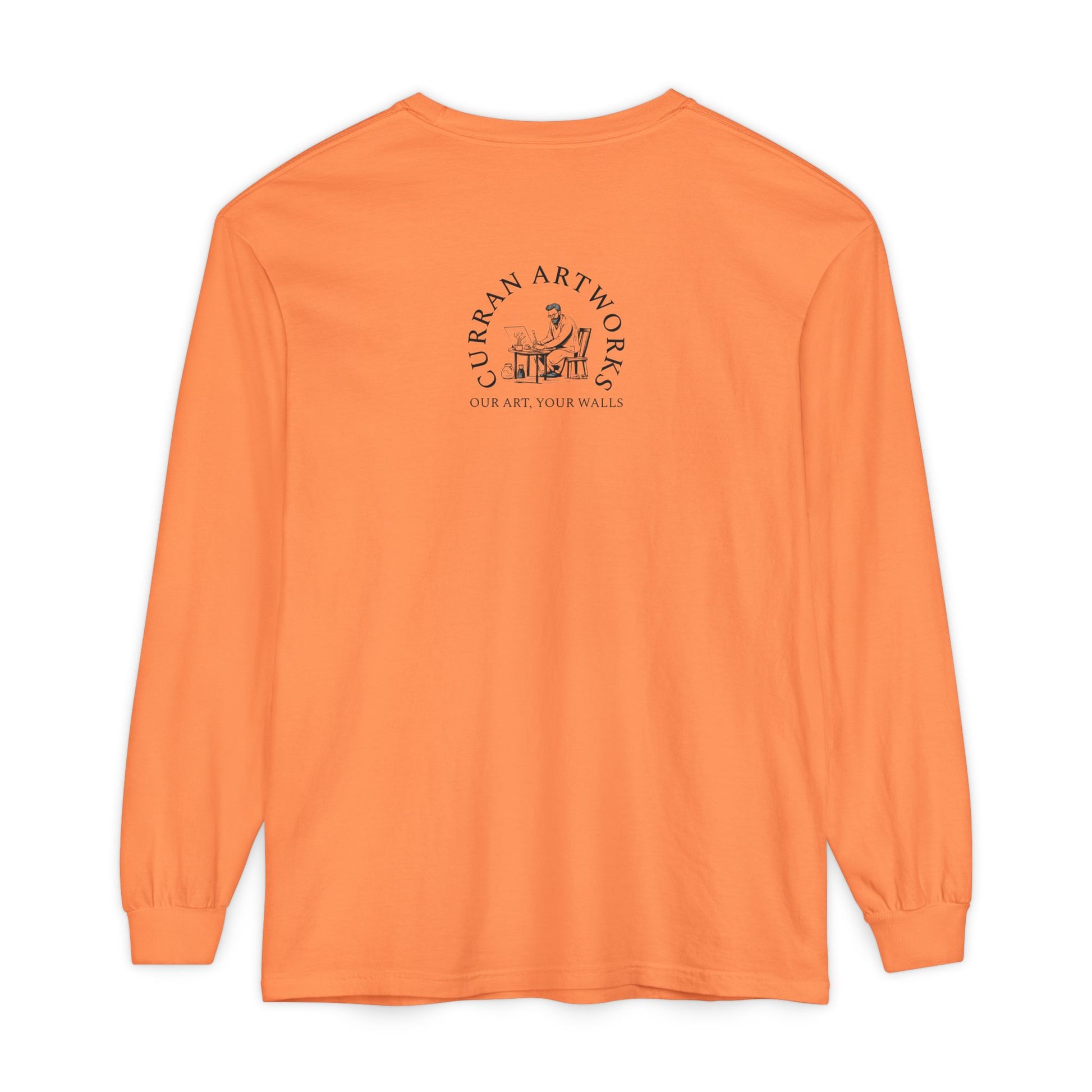 Moonlit Brown Bear Cub Unisex Long Sleeve T Shirt