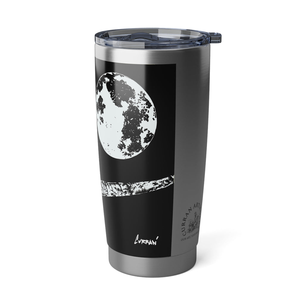 Owl Travel Mug, Original Hand Drawn Art, 20oz Tumbler