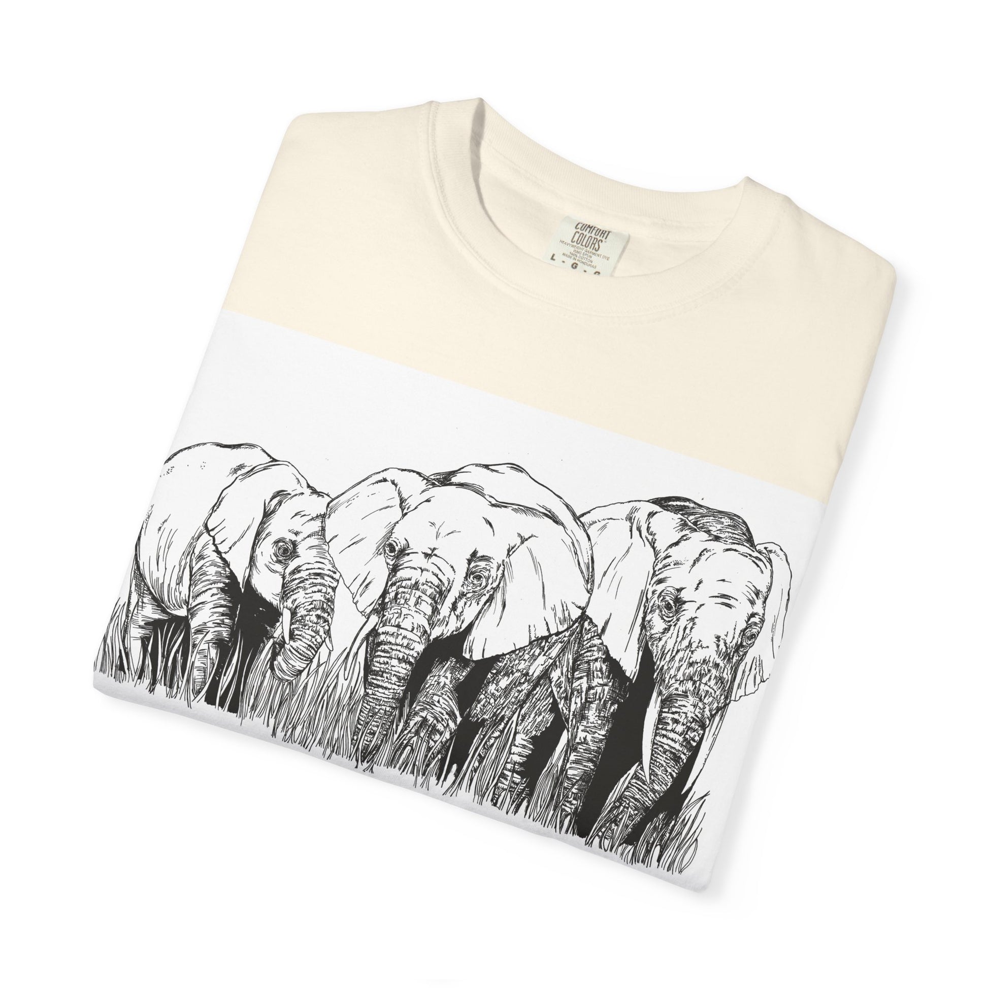 Eco-Friendly Elephant Graphic Unisex T-Shirt