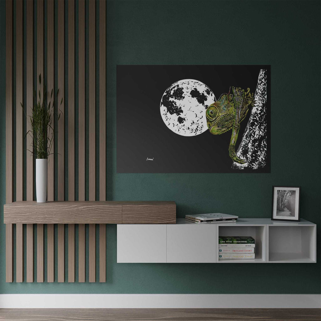 Chameleon Satin Poster - Art Print for Unique Home Decor