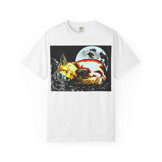 Dreamy Red Fox Graphic Unisex T-Shirt - Night Vibes