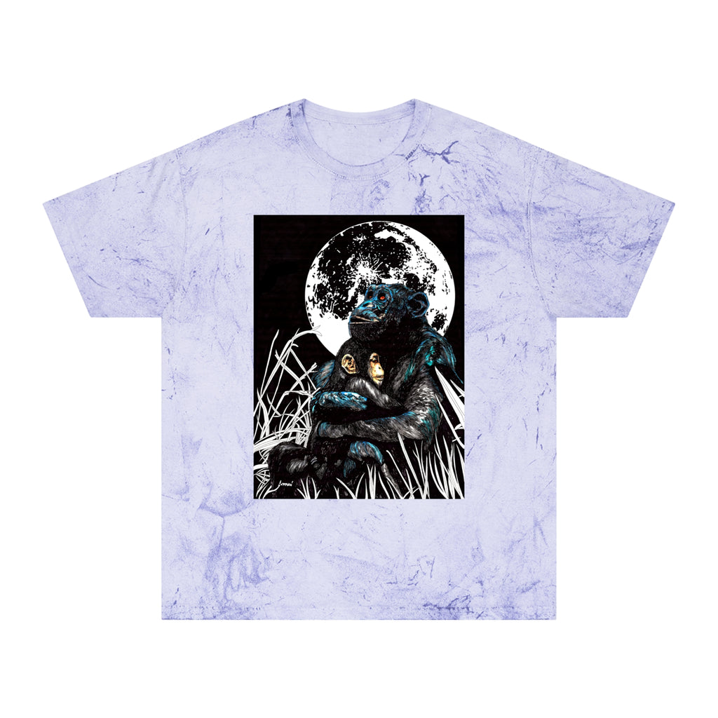 Gorilla and Child T Shirt Original Hand-Drawn Art