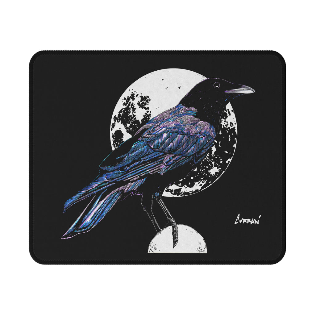 Crow Moon Non-Slip Gaming Mouse Pad | Perfect for Gamers