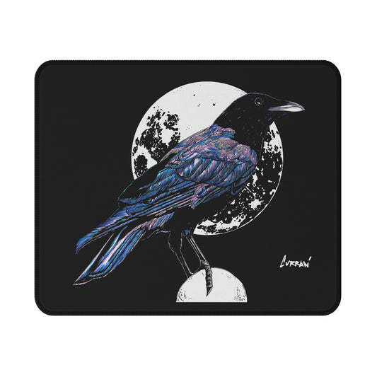 Crow Moon Non-Slip Gaming Mouse Pad | Perfect for Gamers