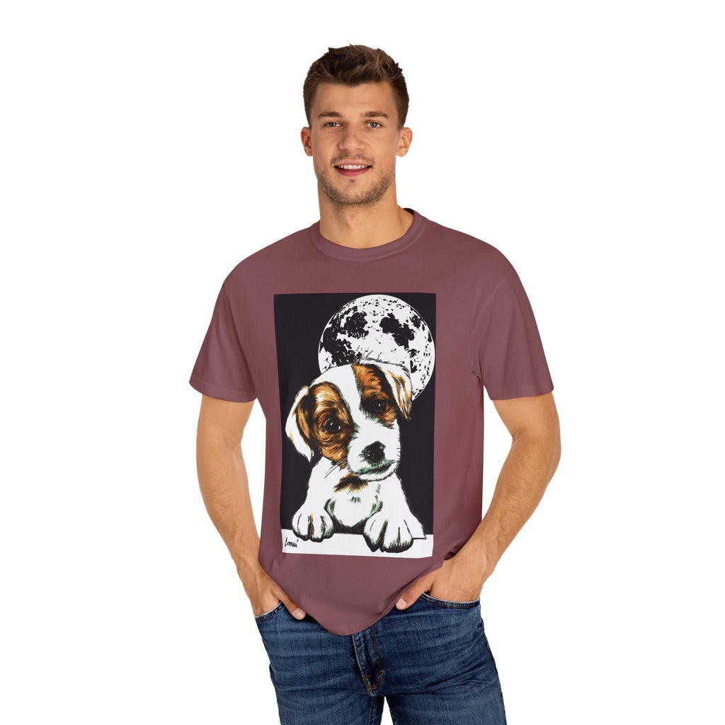 Beagle Puppy-Dyed T-shirt – Perfect for Pet Lovers