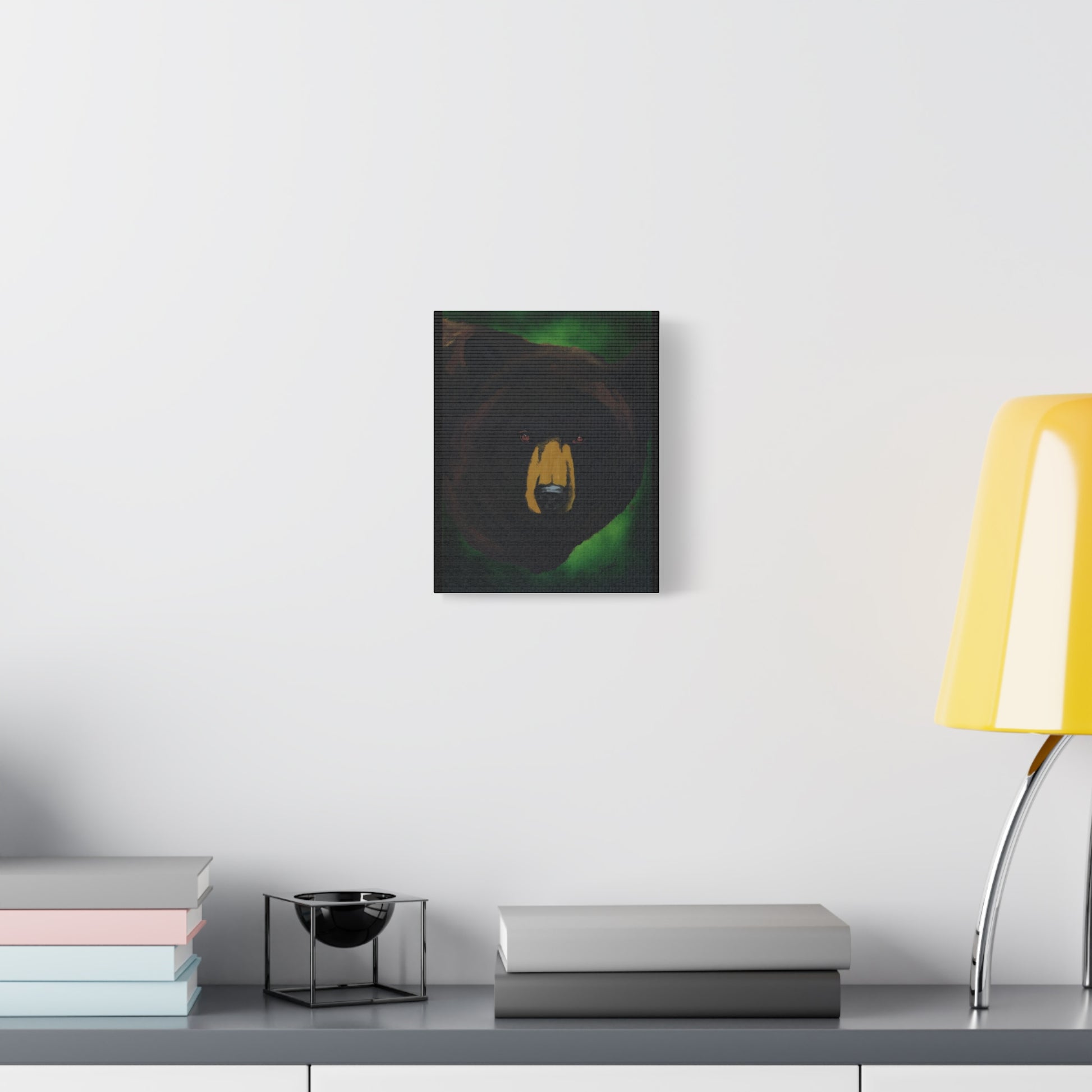 Brown Bear Wall Art, Brown Bear Art Print