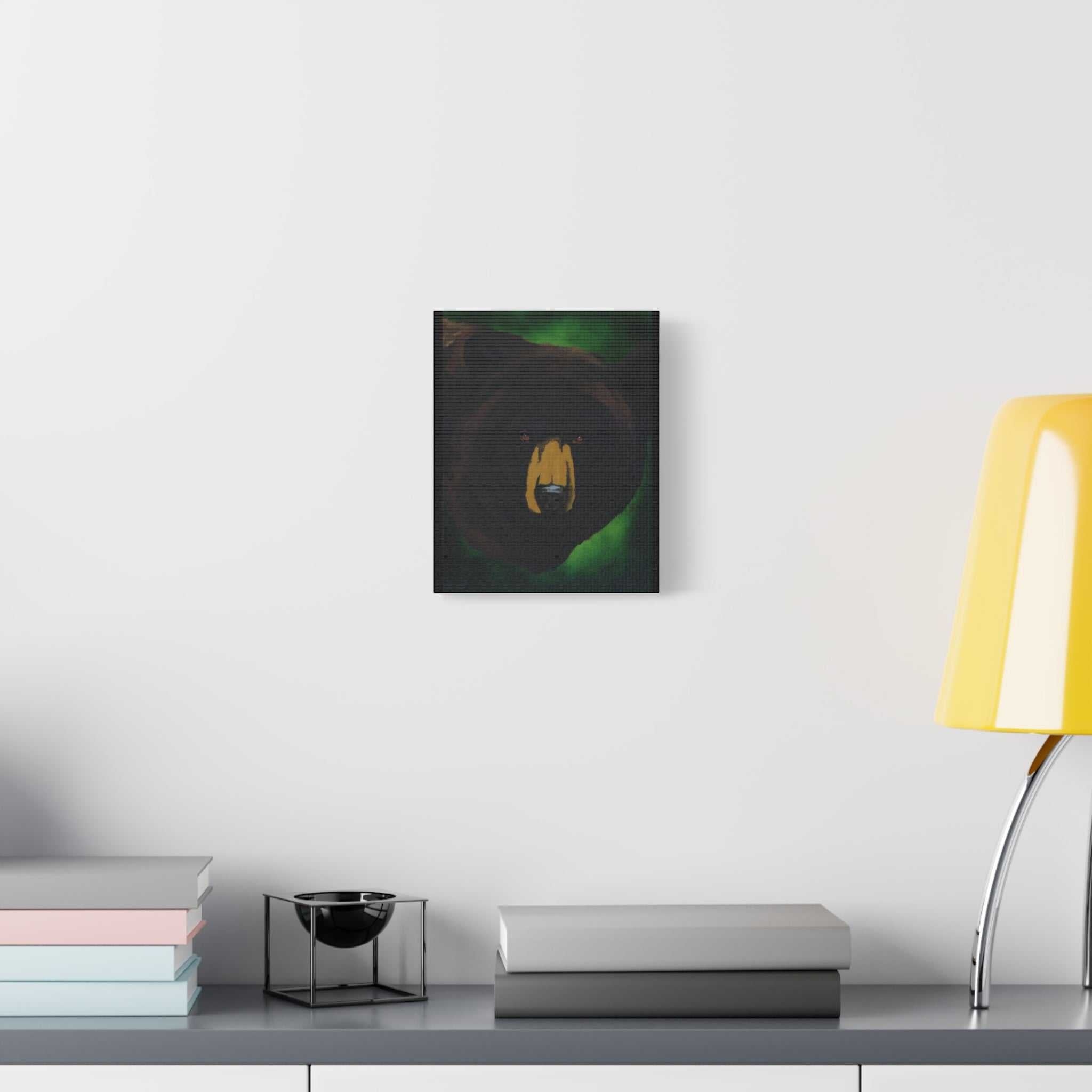 Brown Bear Wall Art, Brown Bear Art Print