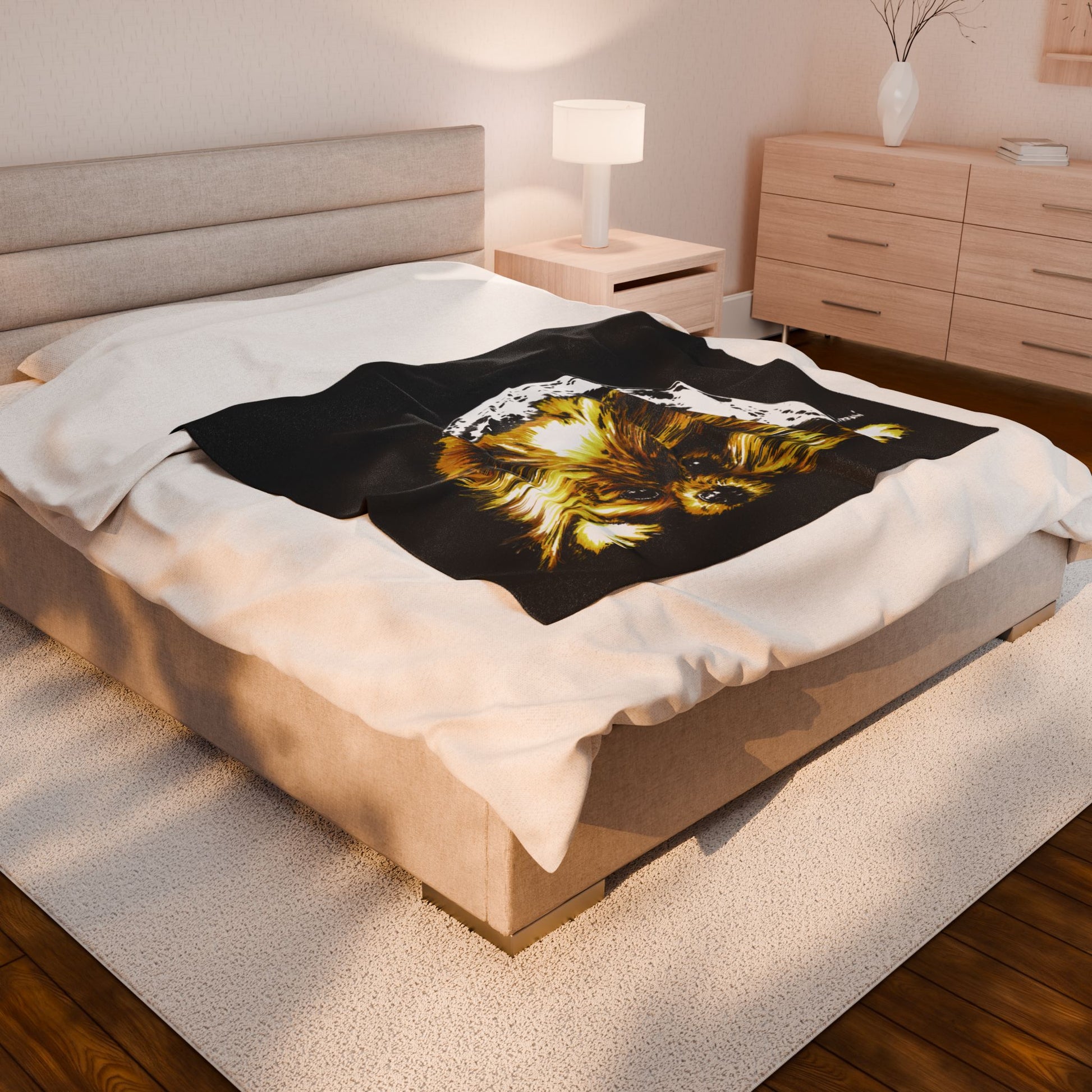 Pomeranian Soft Warm Blanket Perfect Gift for Dog Lovers
