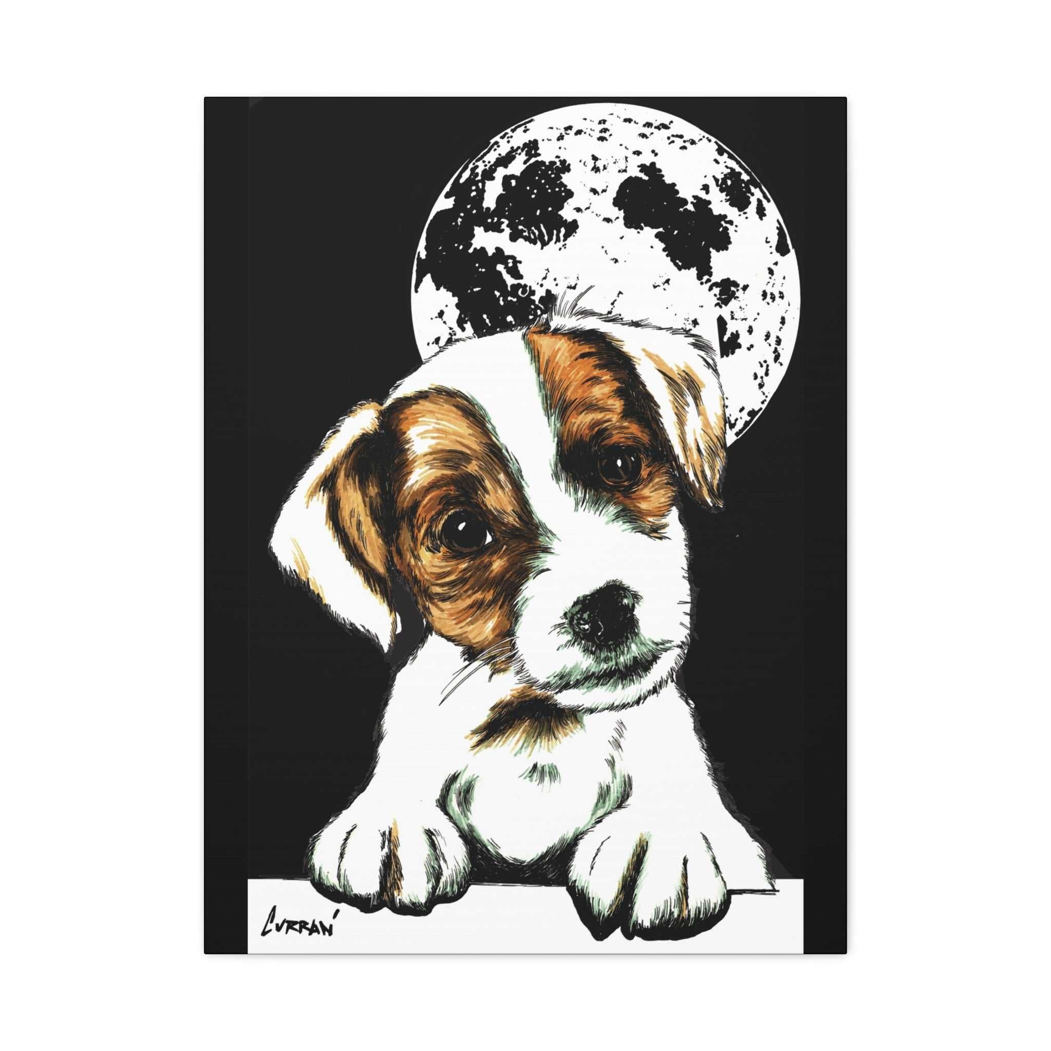 Beagle Wall Art Print of the Original, hand drawn wall art