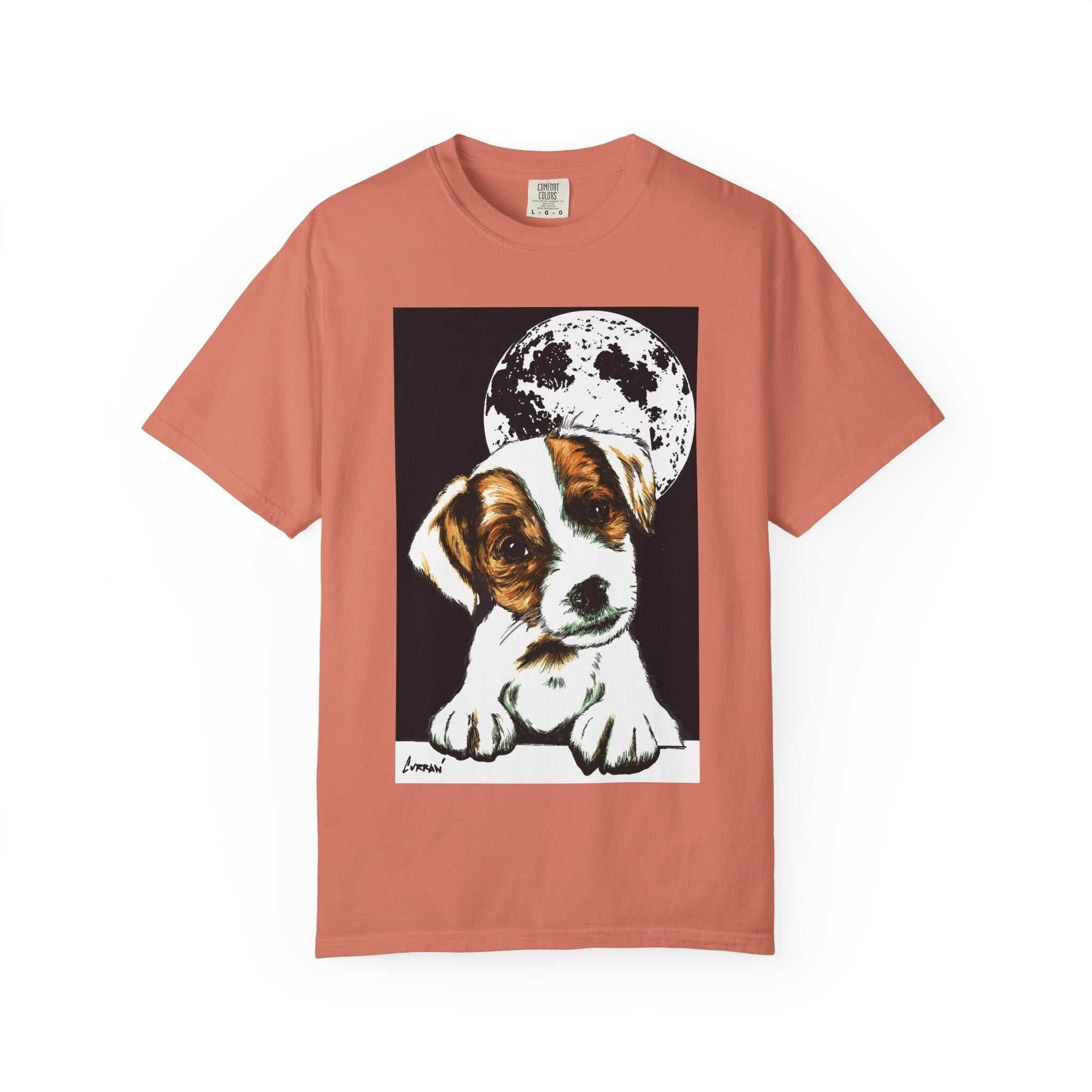 Beagle Puppy-Dyed T-shirt – Perfect for Pet Lovers