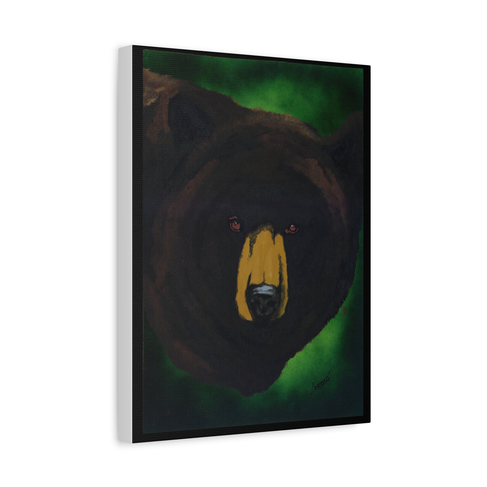 Brown Bear Wall Art, Brown Bear Art Print
