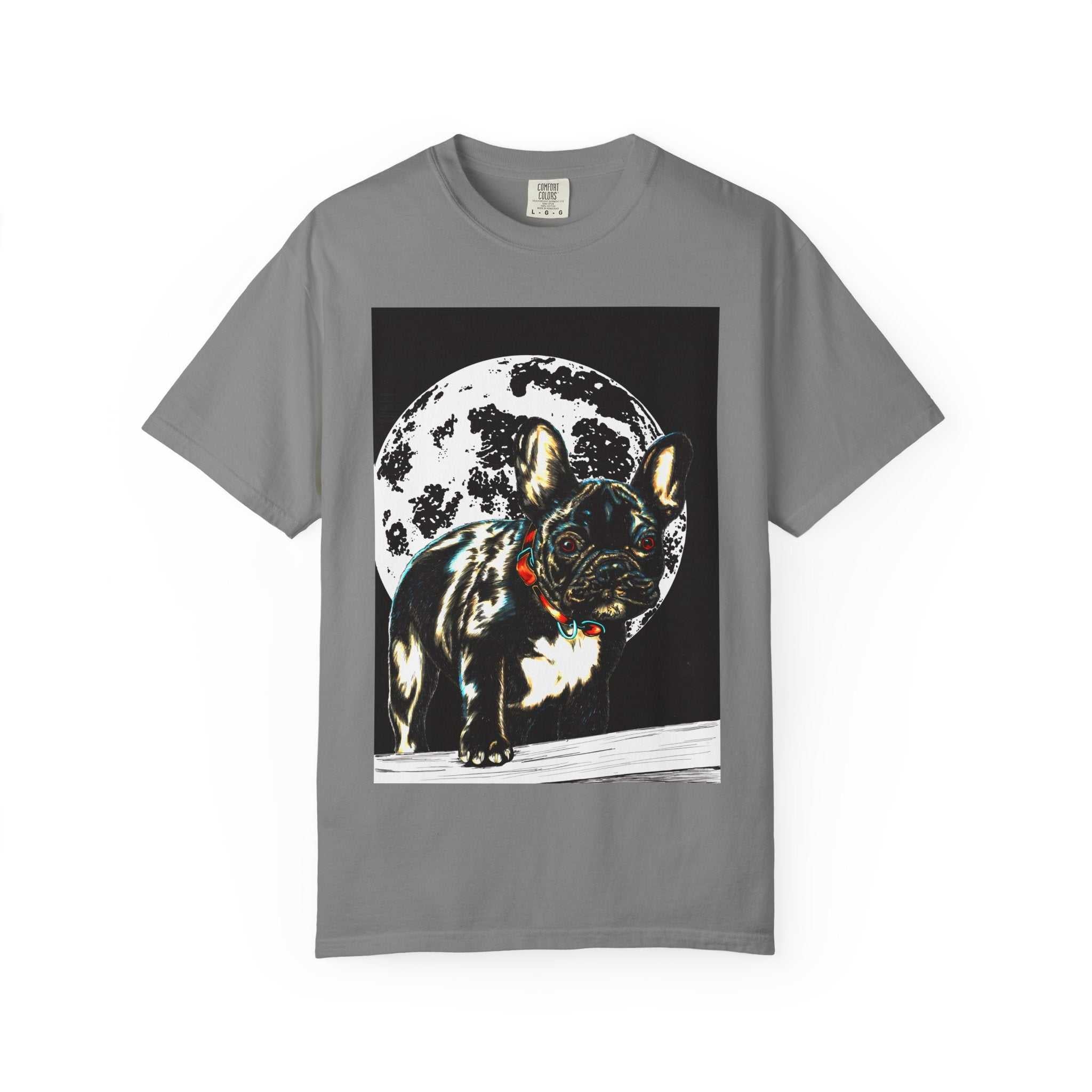 Moonlit French Bulldog Unisex T-Shirt - Pet Lovers Gift