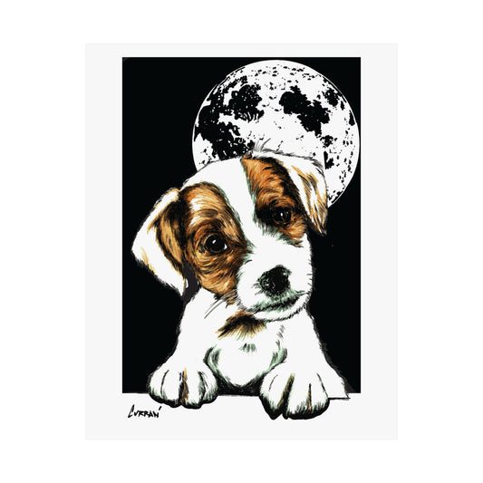 Adorable Beagle Satin Poster - Perfect for Animal Lovers