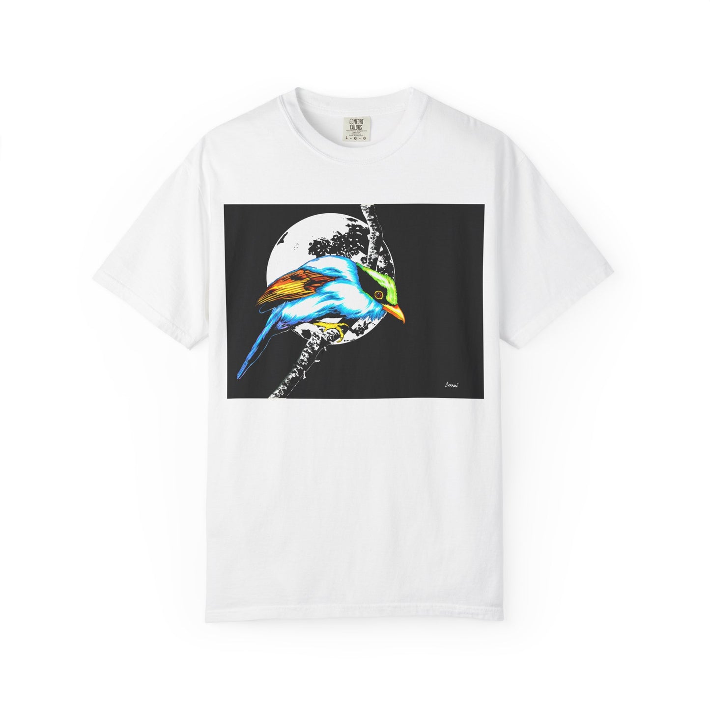 Colorful Bird Graphic Unisex T-Shirt - Nature Lover Apparel