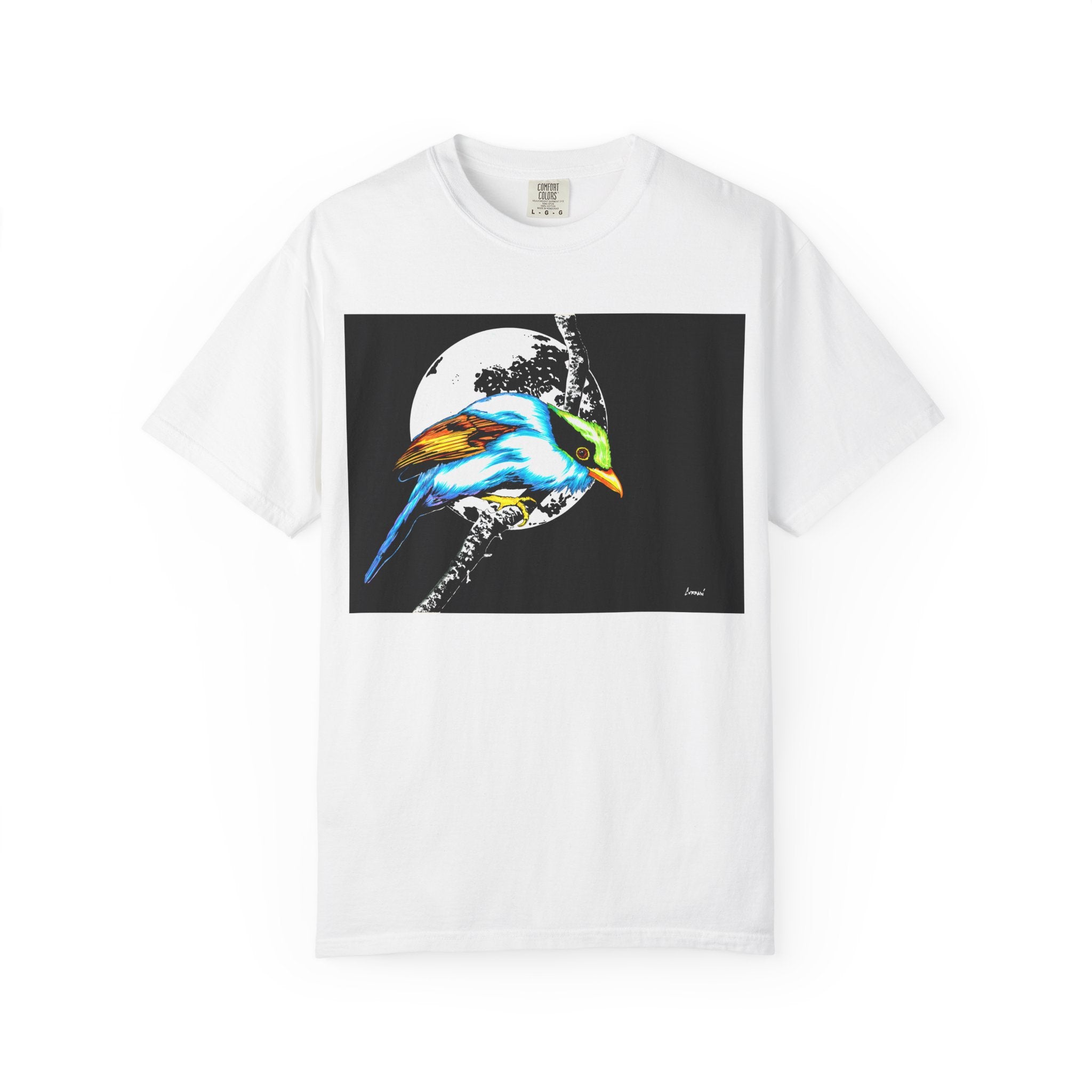 Colorful Bird Graphic Unisex T-Shirt - Nature Lover Apparel