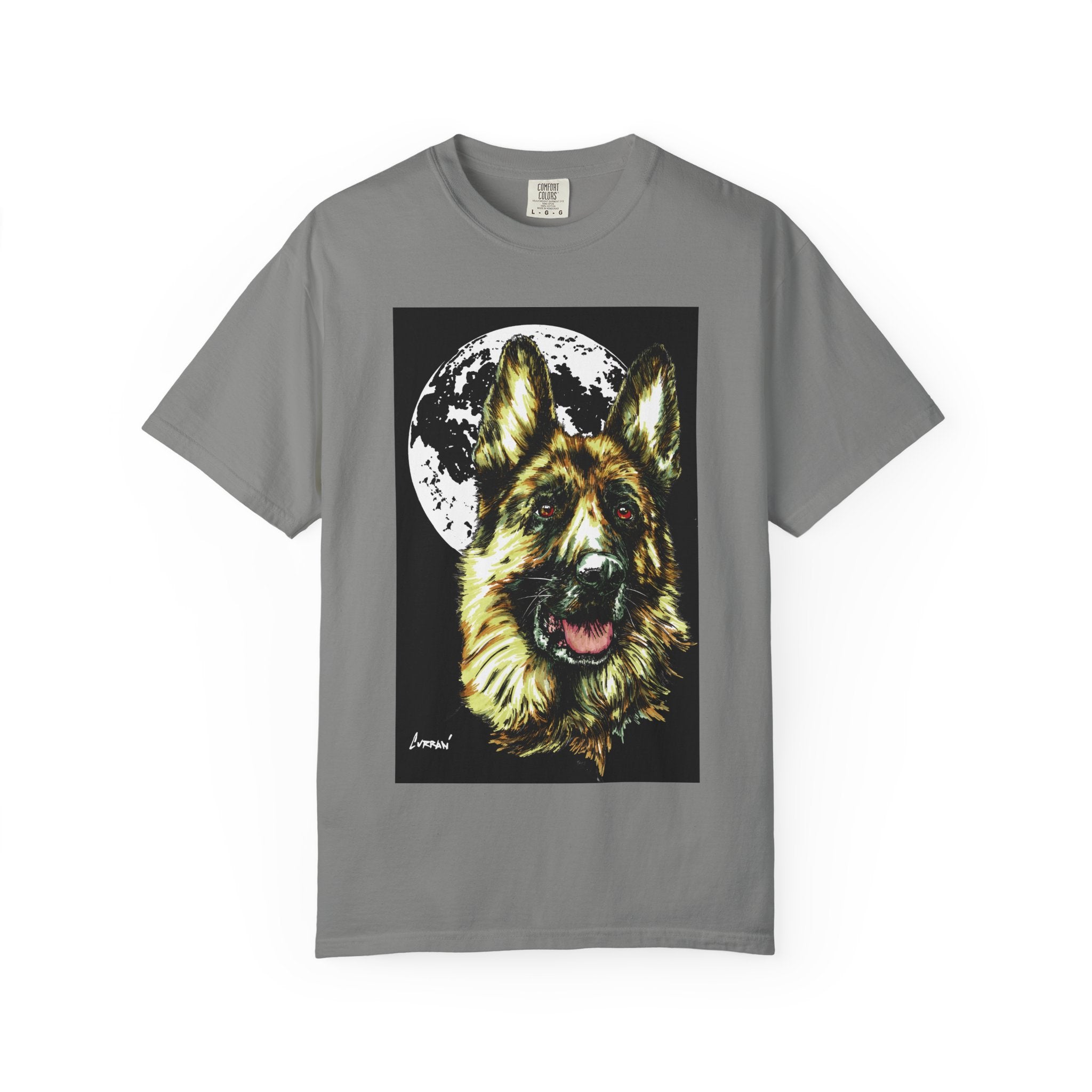 German Shepherd Hand Painted Unisex T-shirt
