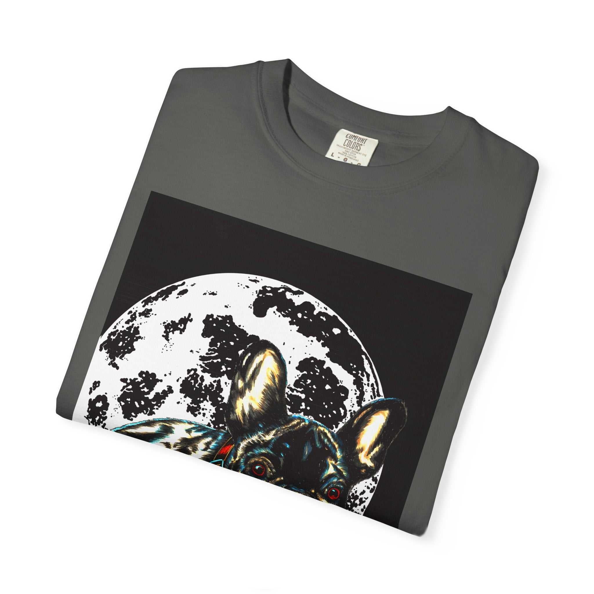 Moonlit French Bulldog Unisex T-Shirt - Pet Lovers Gift