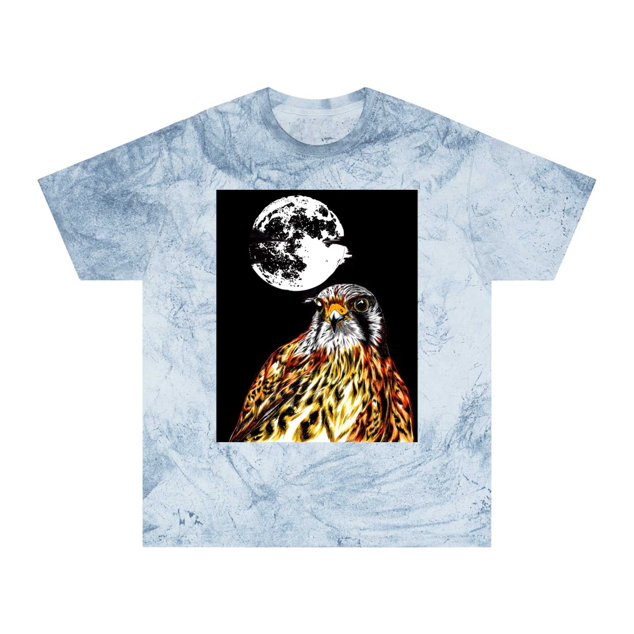 Unisex Color Blast Falcon T-Shirt Bohemian Nature Vibe