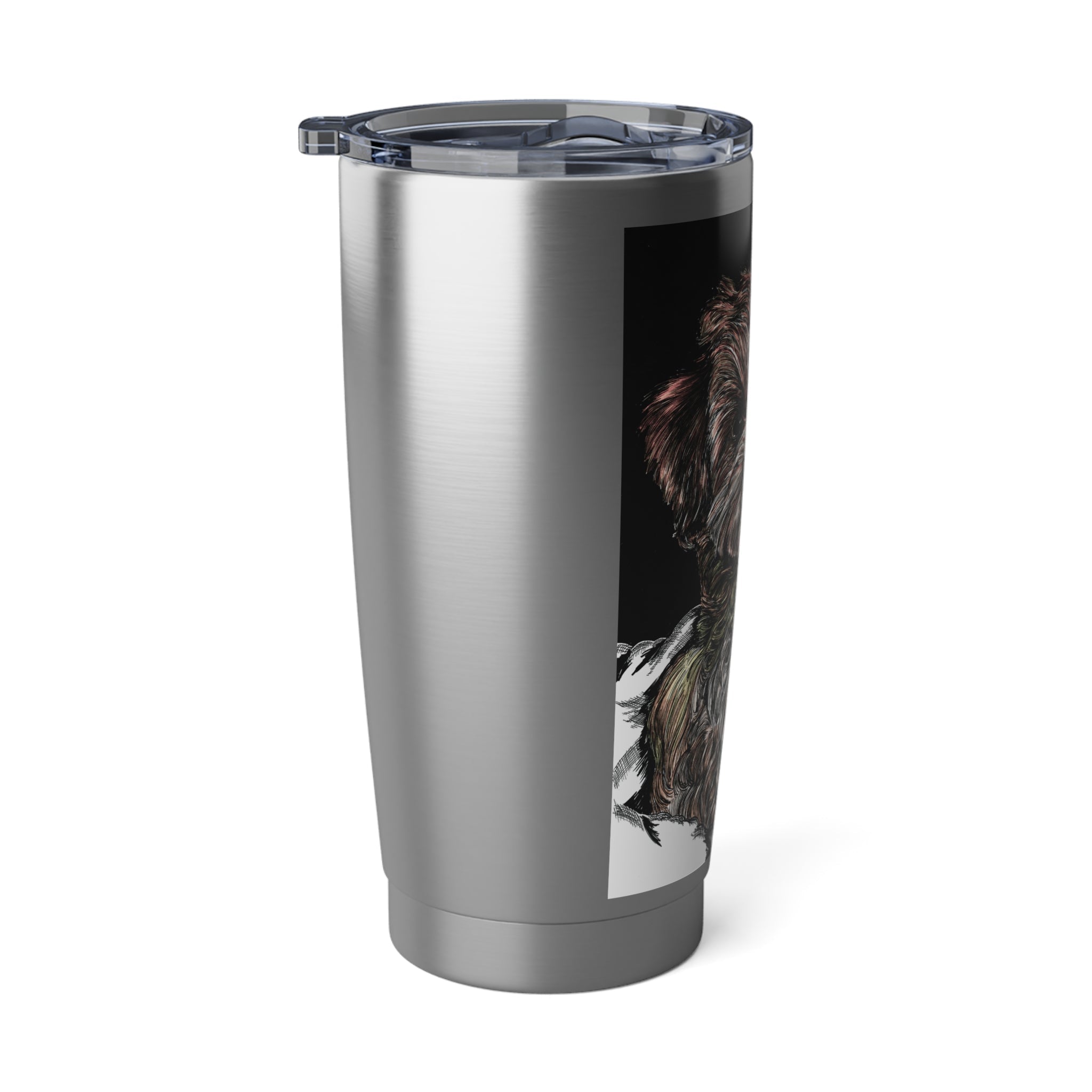 Puppy Travel Mug, Puppy Coffee Cup, Puppy Lover Gift, Puppy Art Tumbler, Unique Puppy Mug, Puppy Themed Gift, Puppy Insulated Cup
