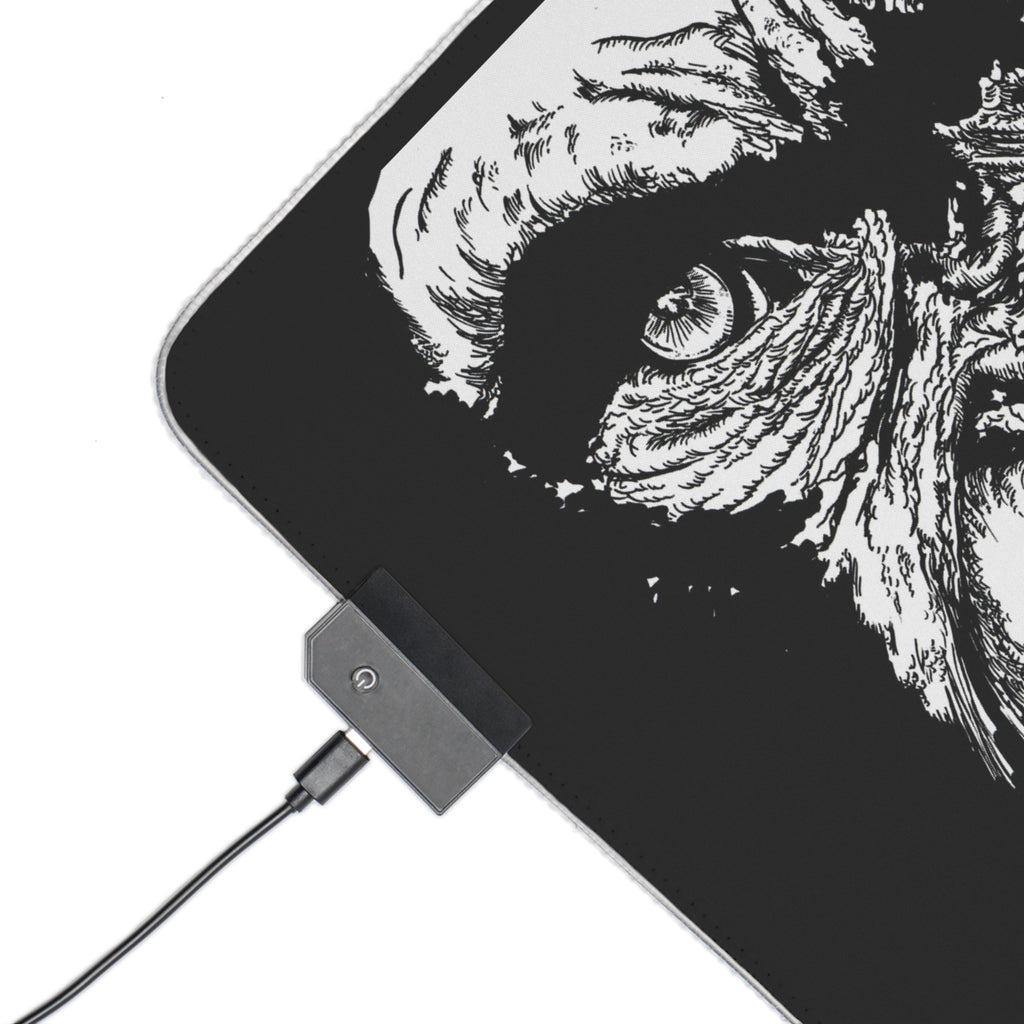 Gorilla Wild Spirit LED Gaming Mouse Pad - Gorilla Design