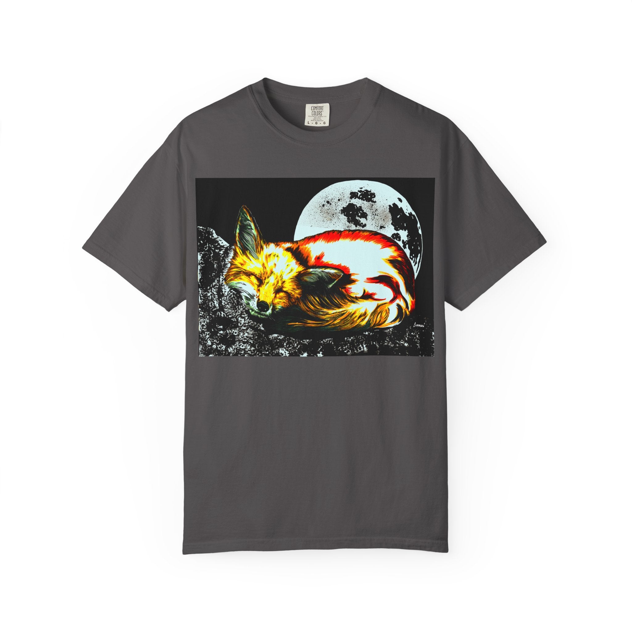Dreamy Red Fox Graphic Unisex T-Shirt - Night Vibes