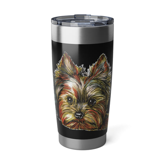 Yorkie Terrier Puppy Vagabond 20oz Tumbler, Drinkware,