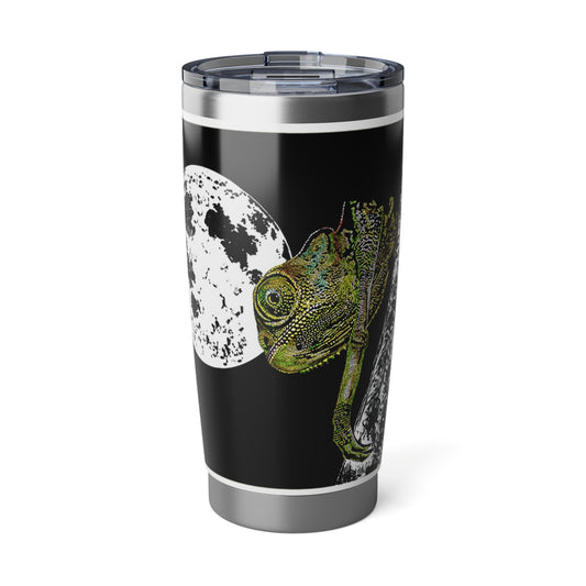 Chameleon 20oz Tumbler, depicting Original Hand Drawn Art