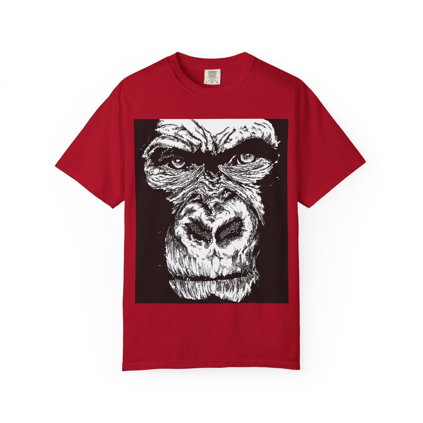Gorilla Graphic T-Shirt - Unisex Animal Print Tee