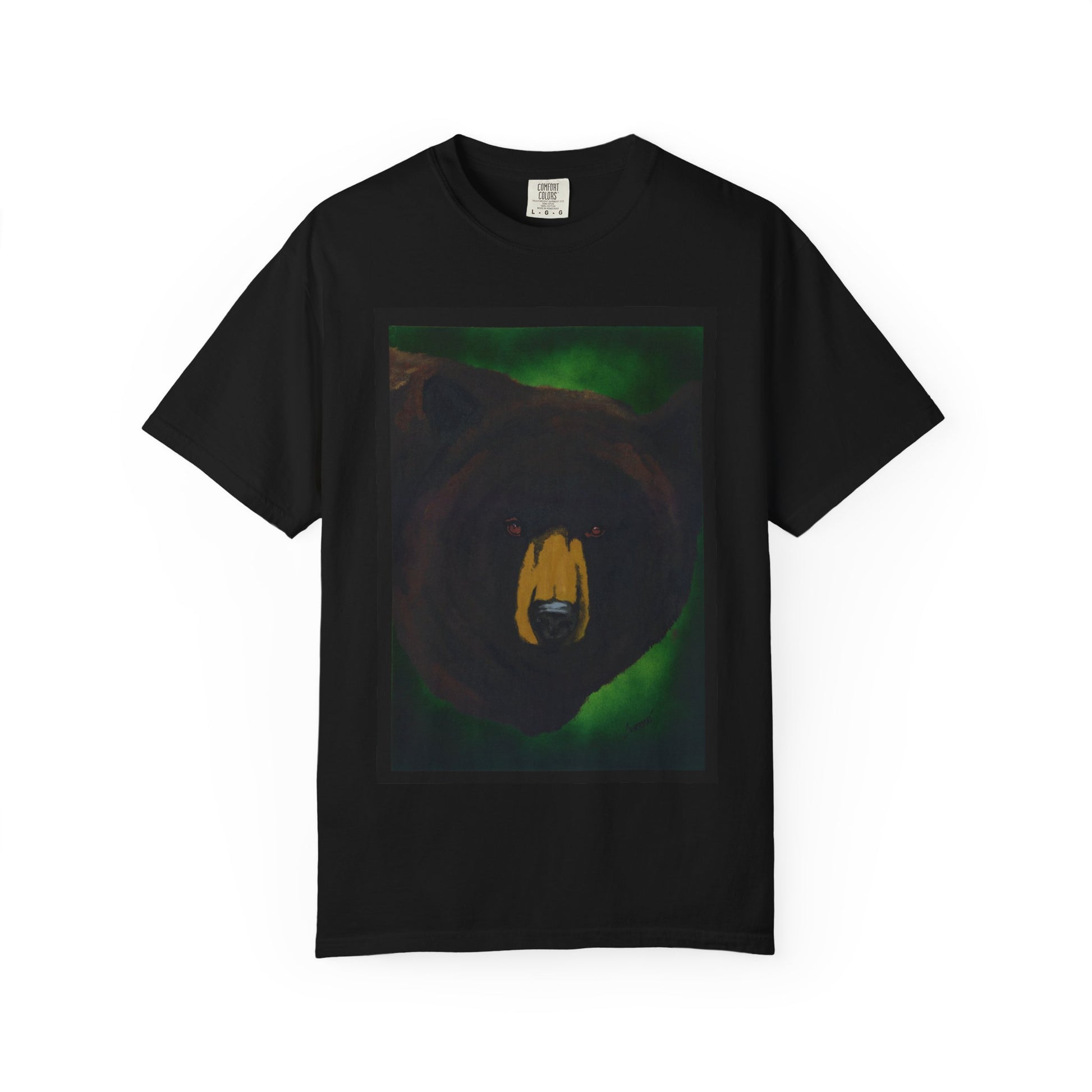 Brown Bear Unisex Garment-Dyed T-Shirt - Nature Apparel