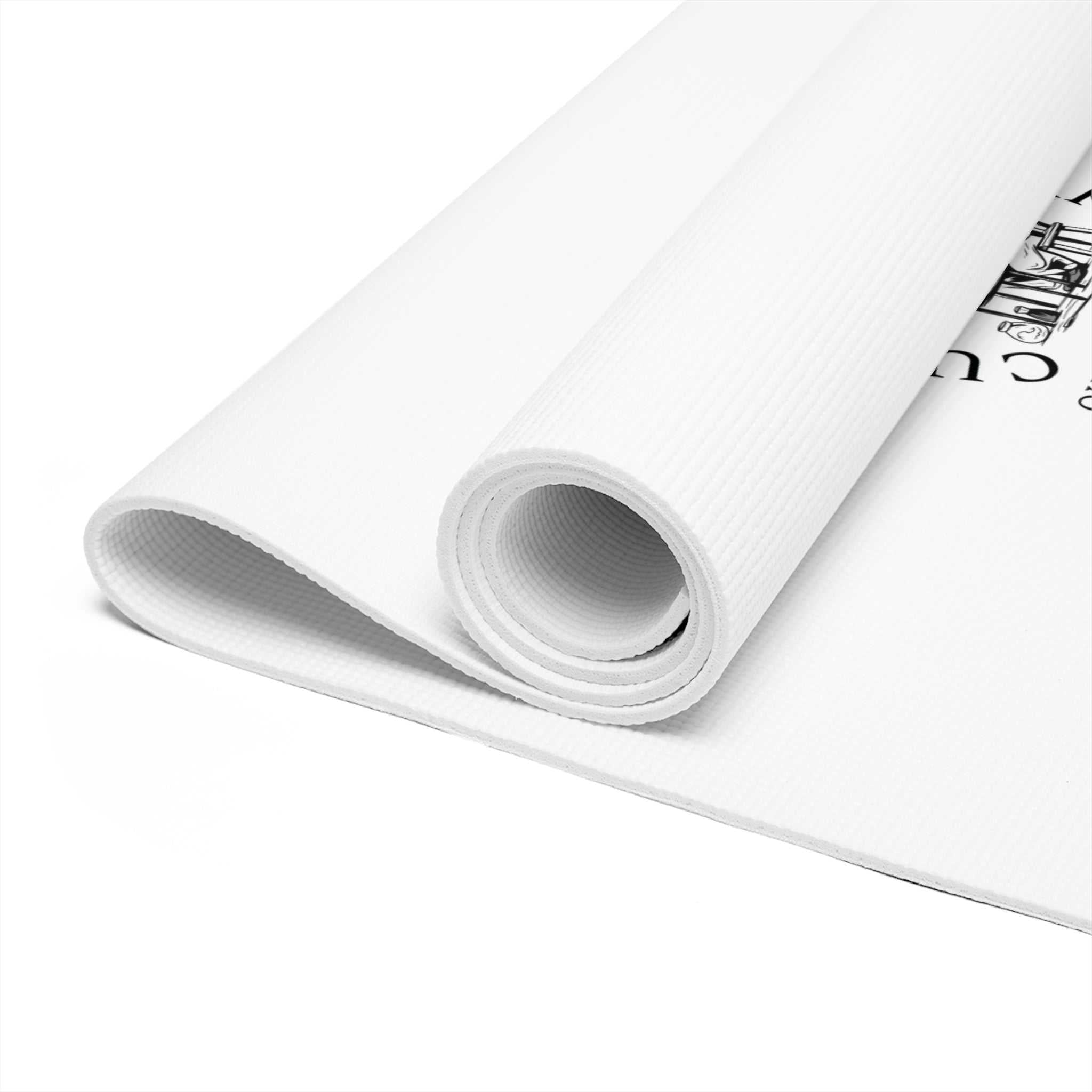 Panda Yoga Mat, Hand-Painted Mat, Artistic Yoga Mat,