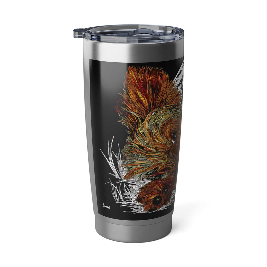 Keep your drinks stylishly cold or hot with our Yorkie Terrier 20oz Tumbler. Perfect for on-the-go dog lovers! Grab yours now.