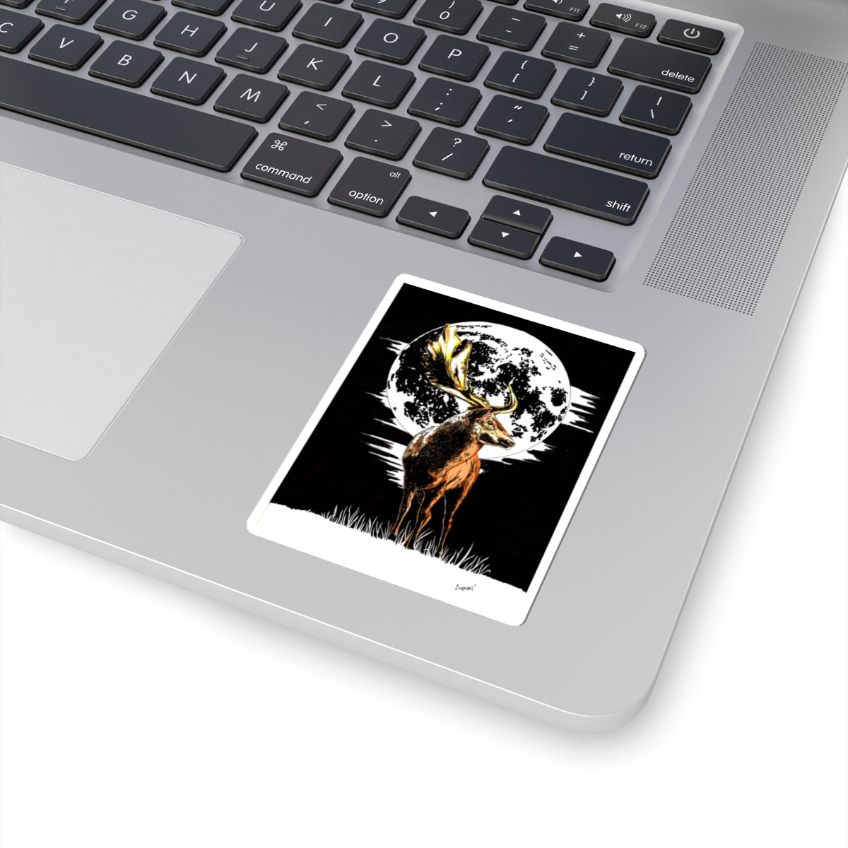 Majestic Deer Kiss-Cut Stickers - Nature-Inspired Decor