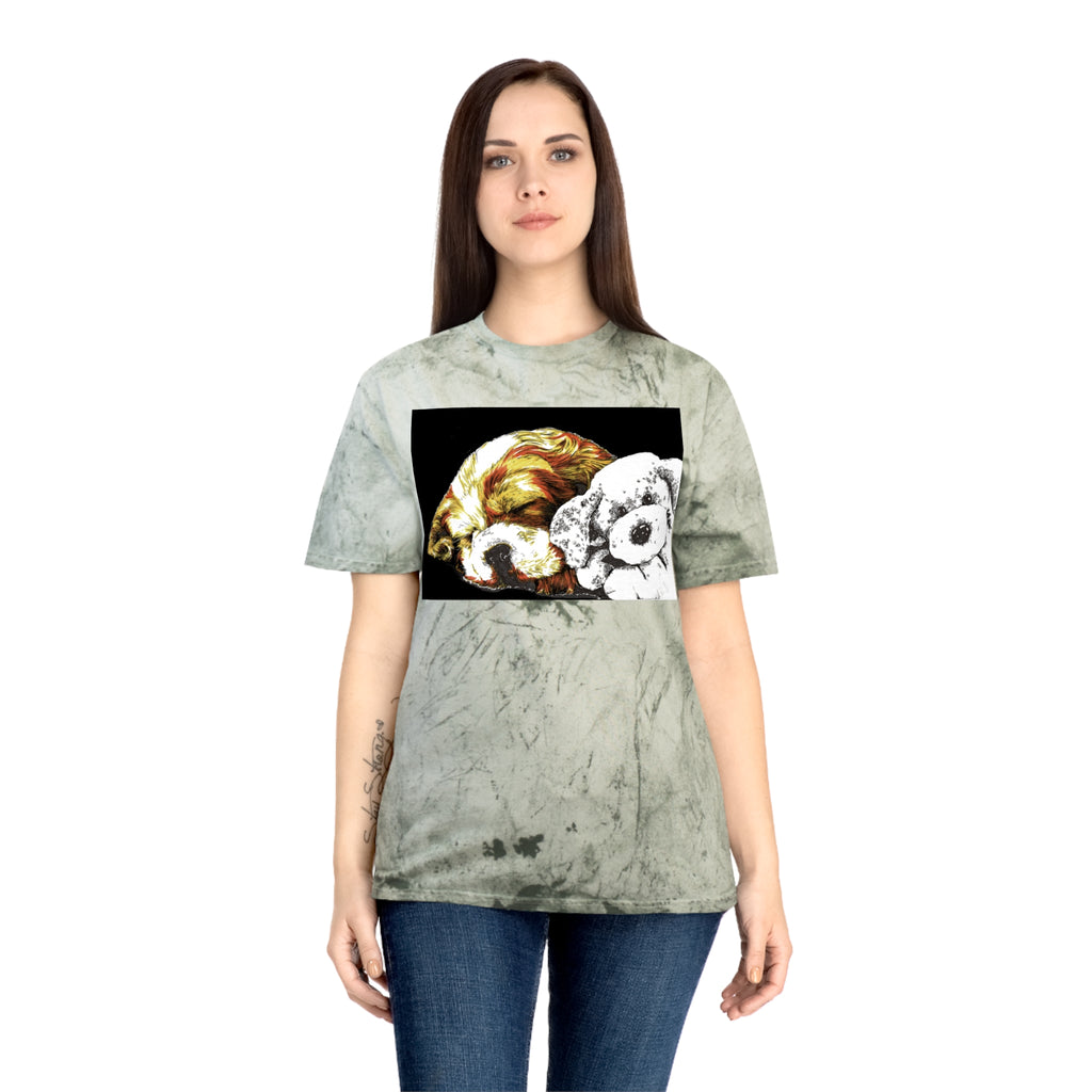 Color Blast Cocker Spaniel Unisex T-Shirt