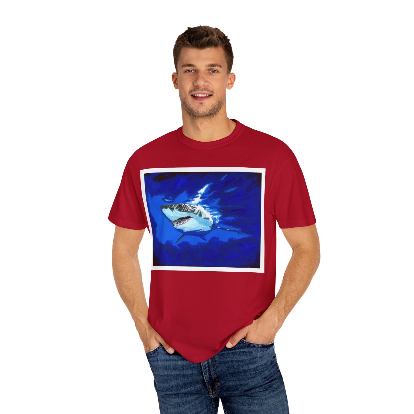 Shark Graphic Unisex T-Shirt - Ocean Adventure Tee