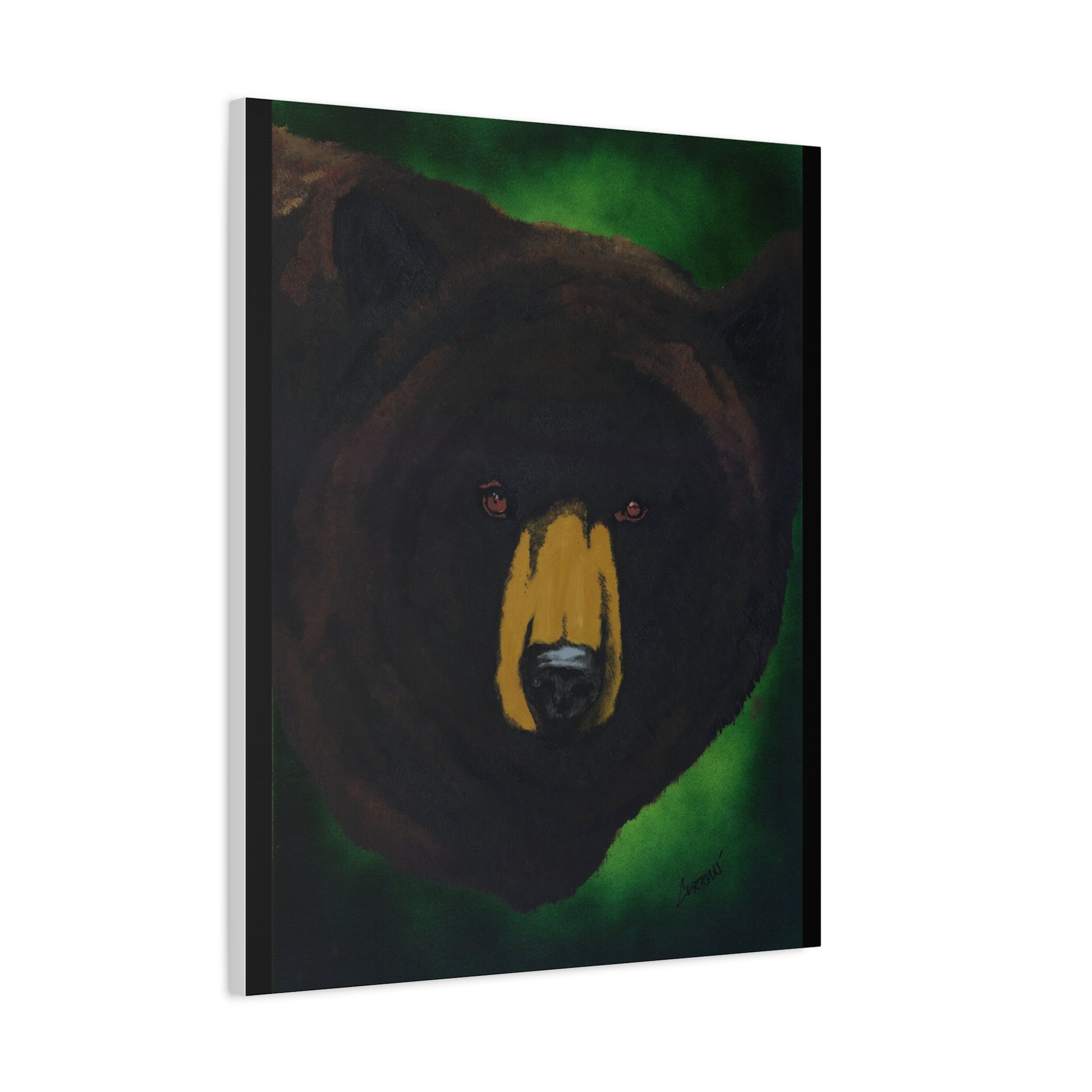 Brown Bear Wall Art, Brown Bear Art Print