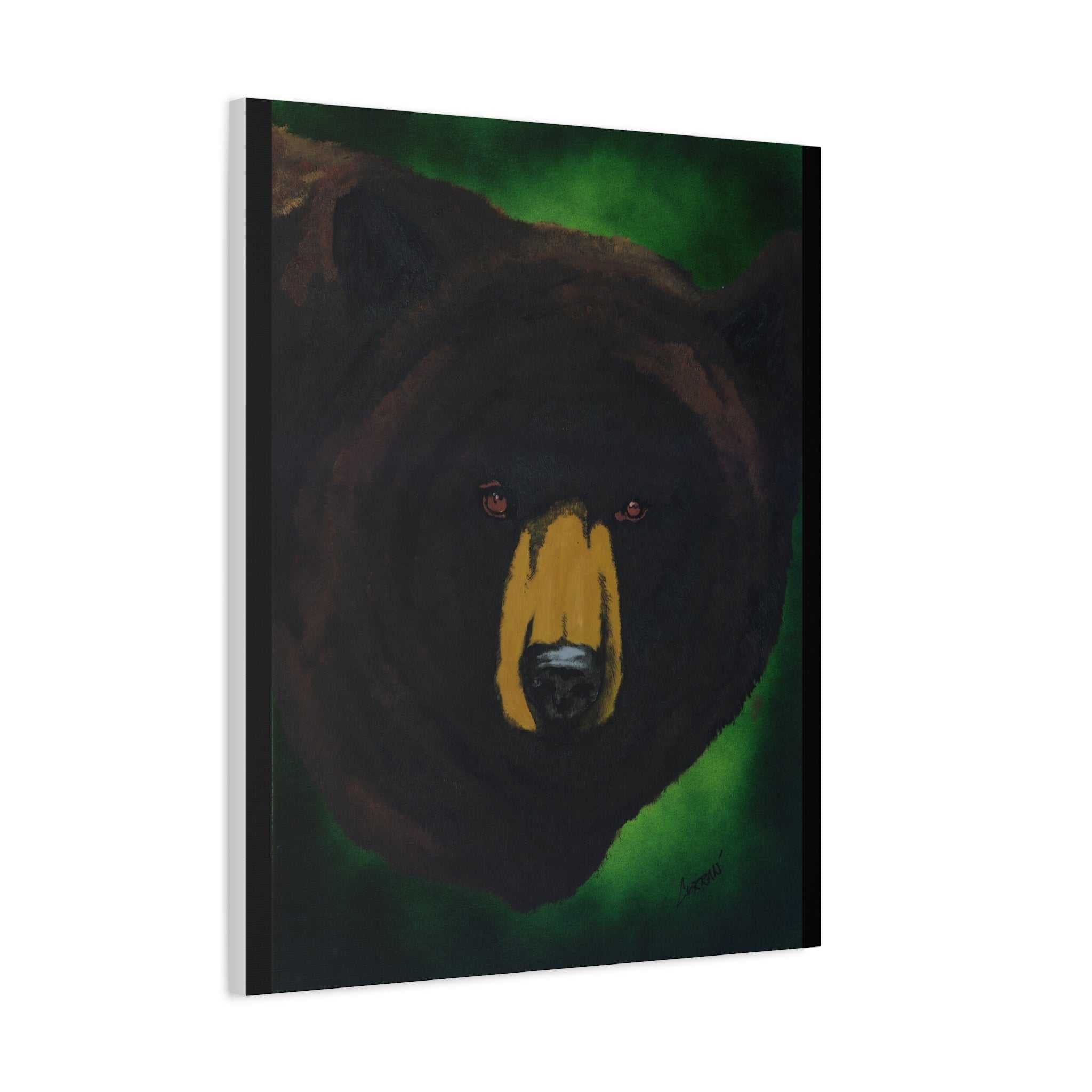 Brown Bear Wall Art, Brown Bear Art Print